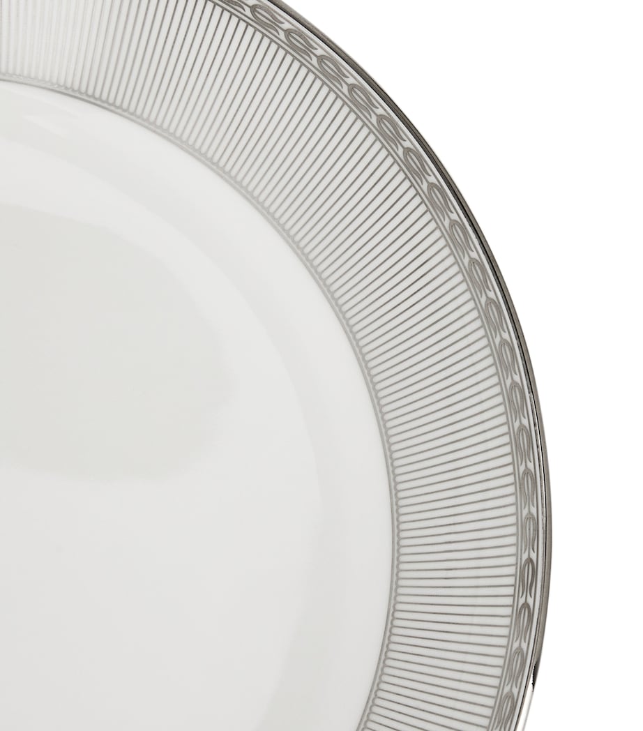 Silver Tonquin Deep Plate (22cm) SILVER Image 5