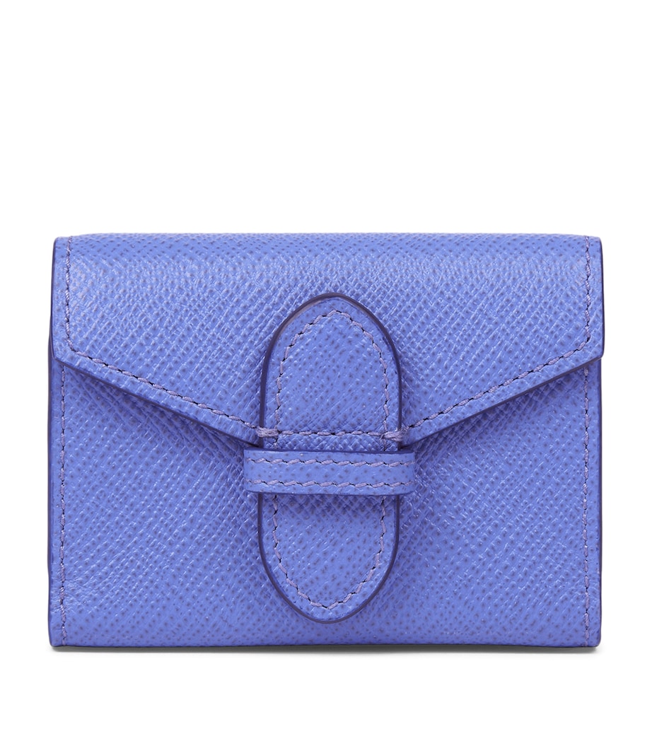 Smythson Calfskin Panama Playing Cards and Case Set Ultra Violet Image 1