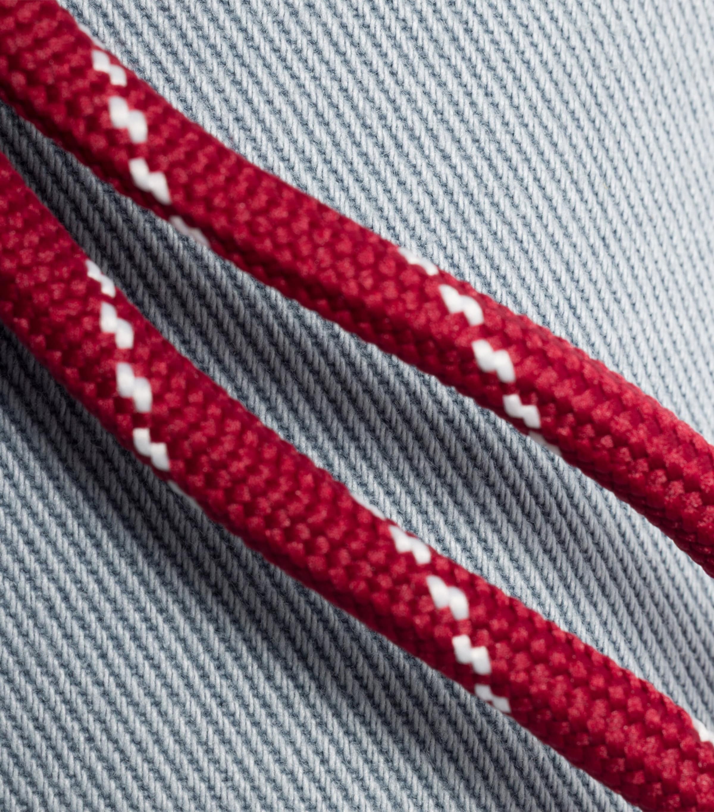 Miu Miu Cotton Gabardine Logo Pouch Image 5