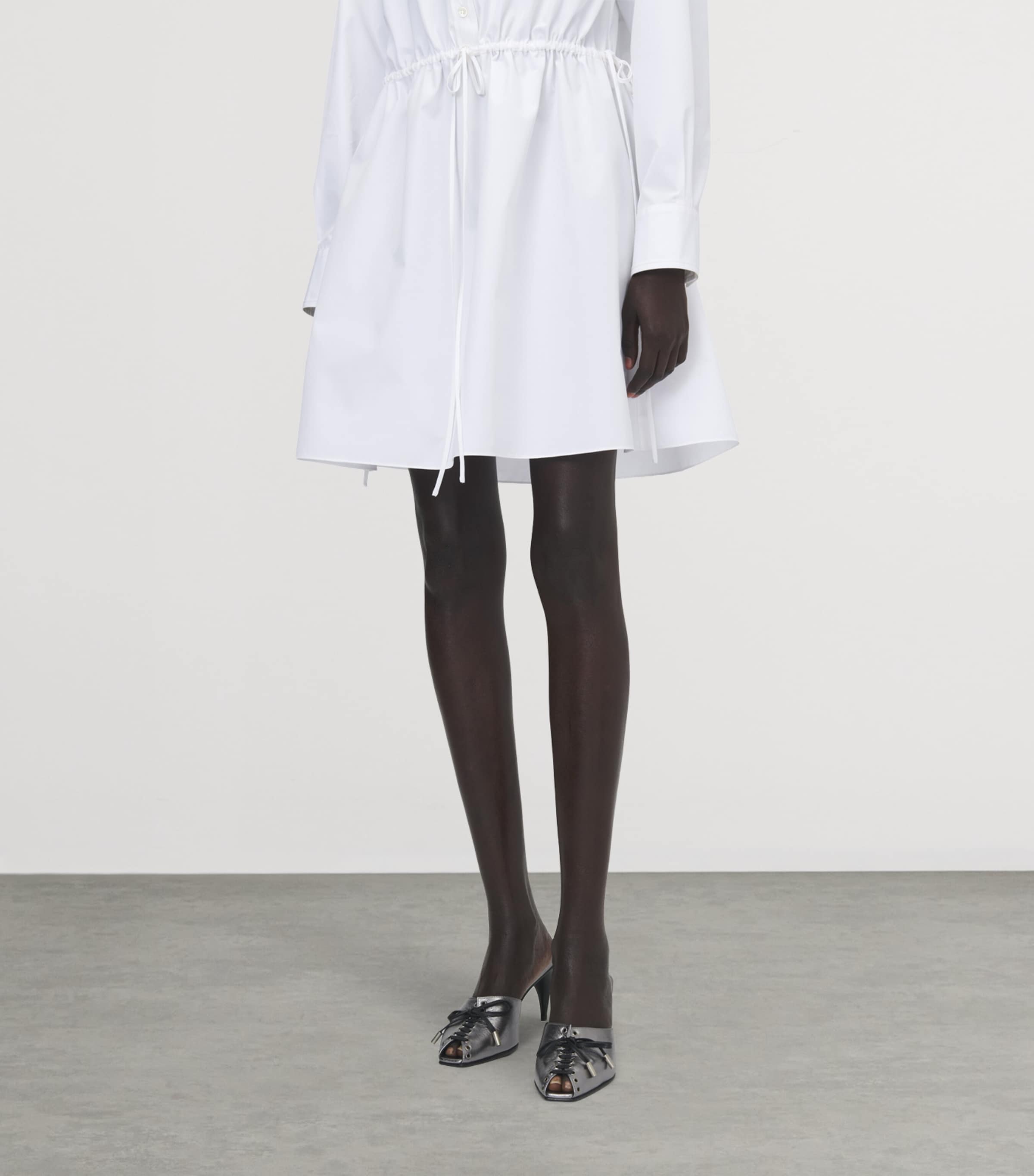 McQueen Leather Lexie Heeled Mules 70 Image 2