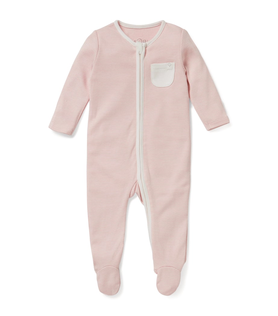 Clever Zip All-In-One (0-18 Months) BLUSH STRIPE Image 1