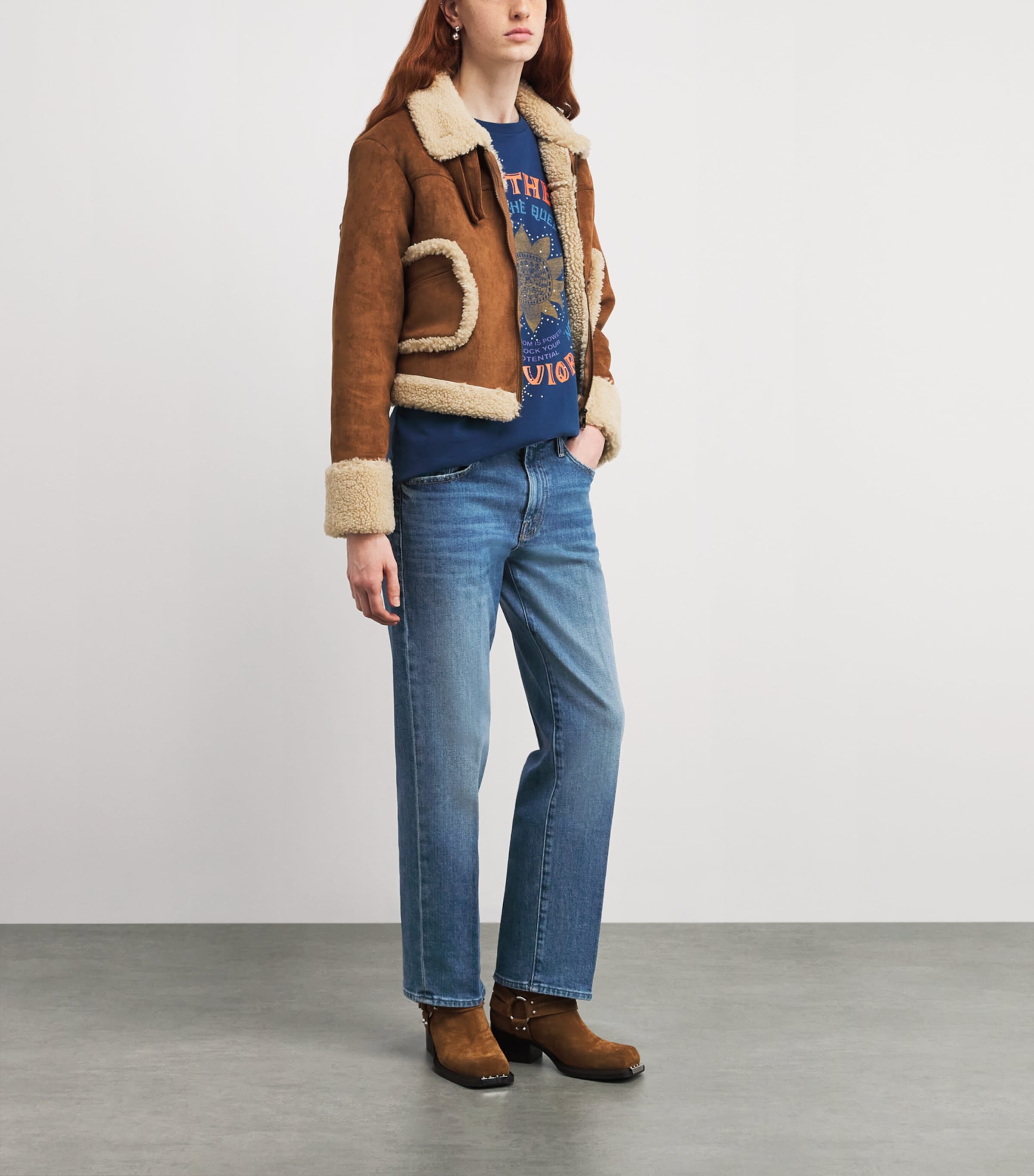 The Rambler Zip Heel Jeans TAMBOURINE MAN BOR Image 2