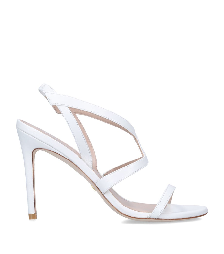 Leather Soiree Sandals 100 WHITE Image 3