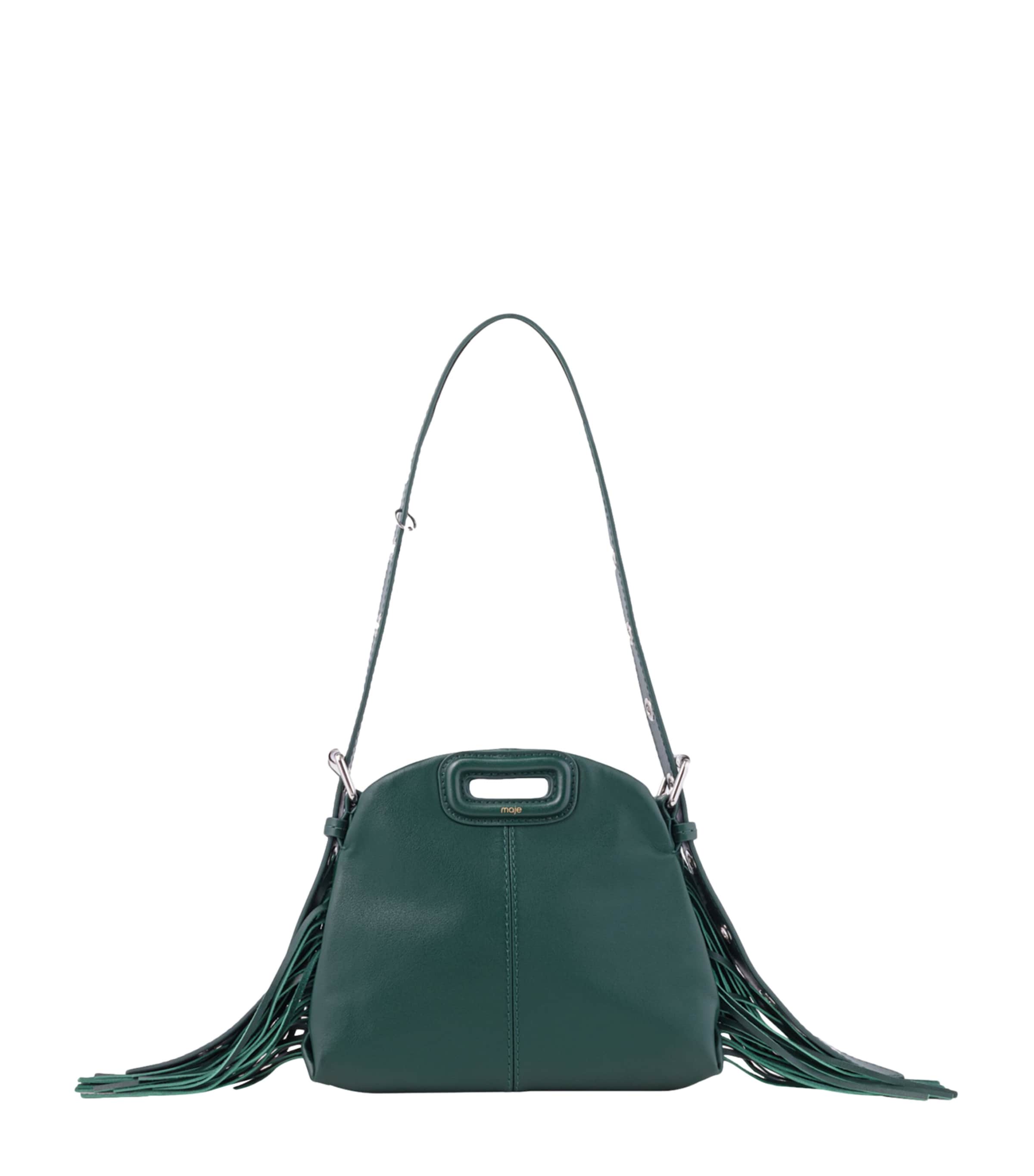 Maje Mini Leather Miss M Bag