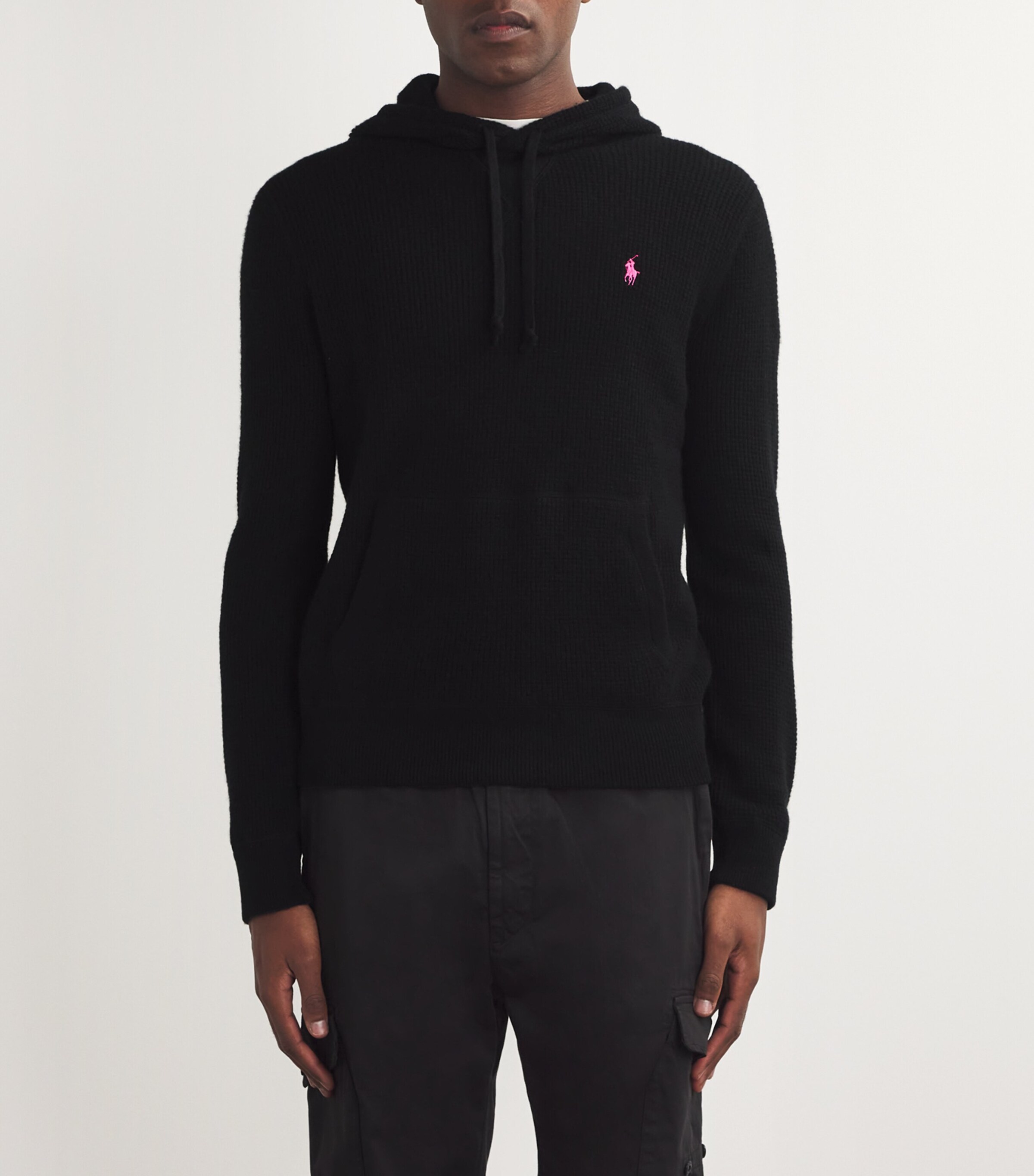 Polo ralph lauren waffle hoodie best sale