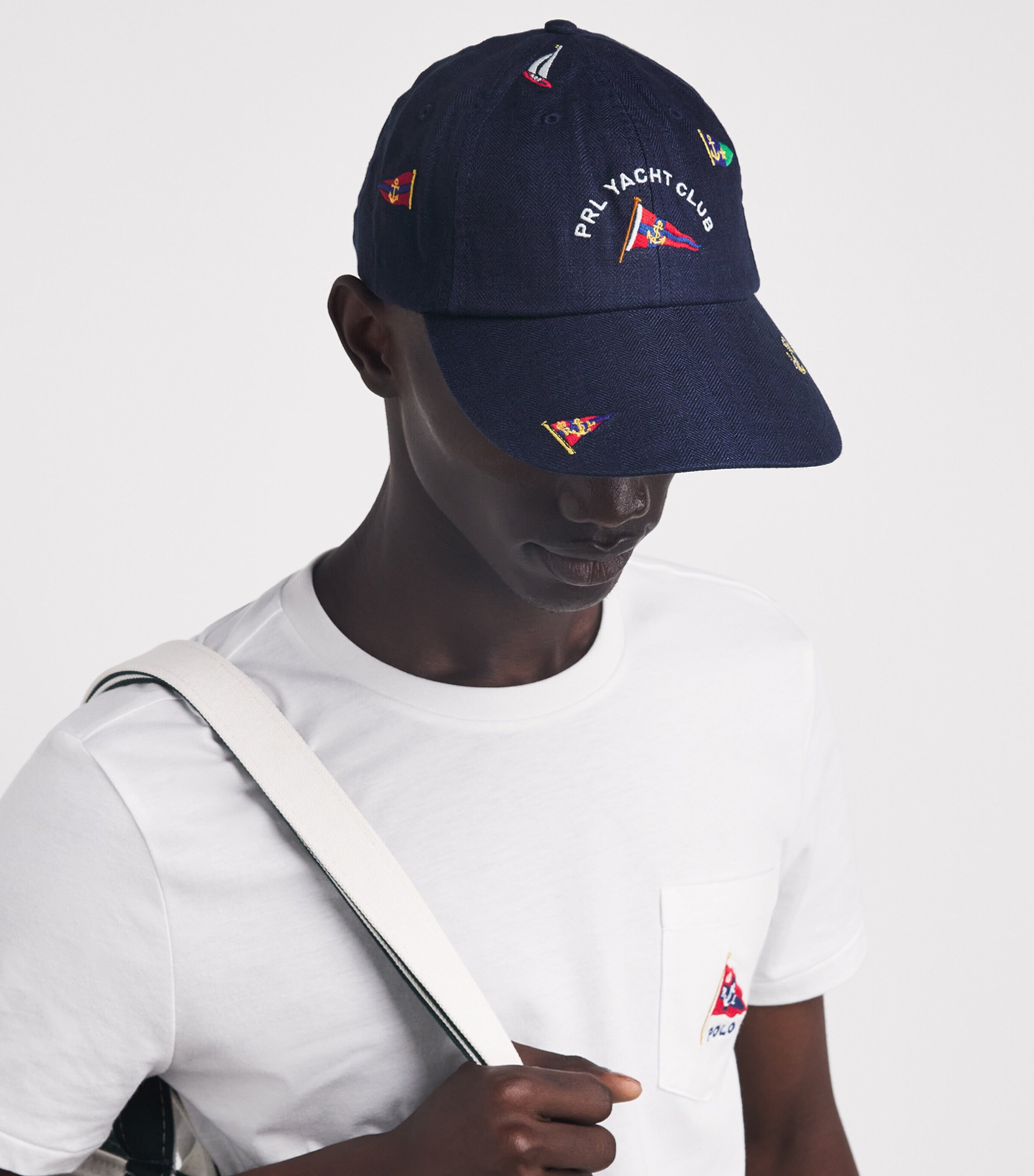 Polo Ralph Lauren Cotton Yacht Club Baseball Cap Refined Navy Image 2