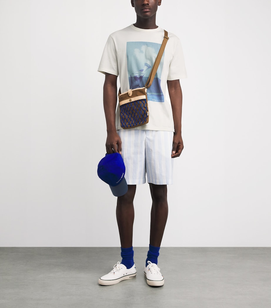 Barbour Mens x Paul Smith Ice Cream Scoop T-Shirt Whisper Image 2