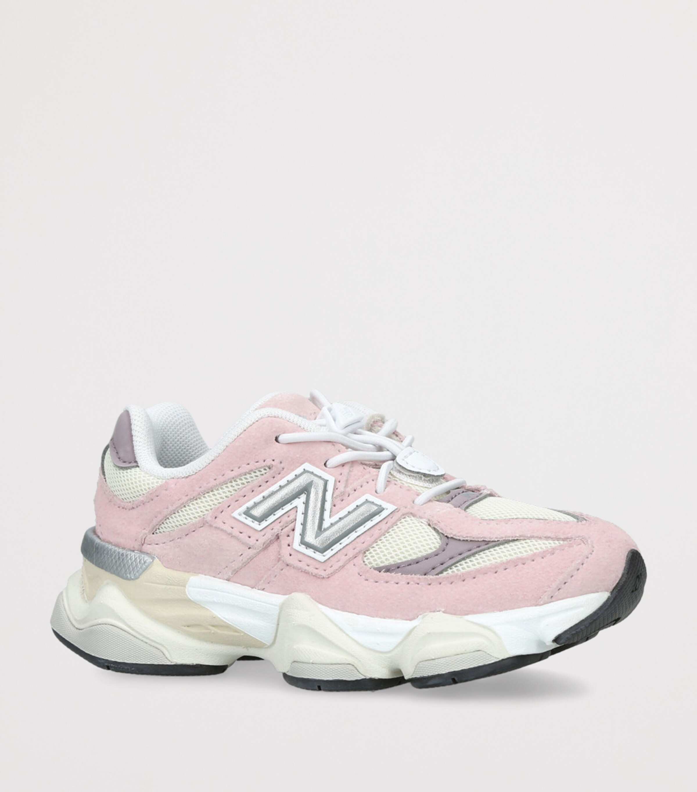 New Balance Kids Suede 9060 Sneakers Pink Comb Image 3