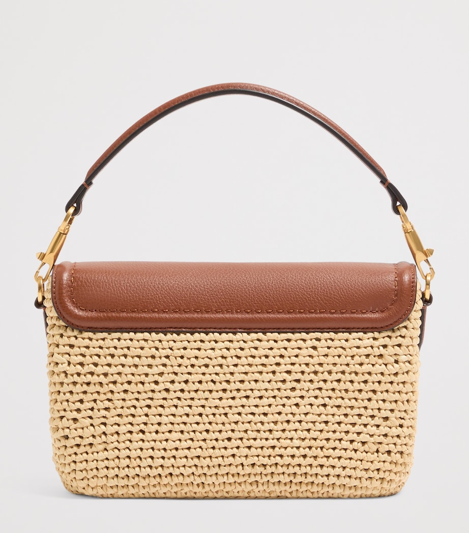 Valentino Garavani Raffia Alltime Shoulder Bag Image 4