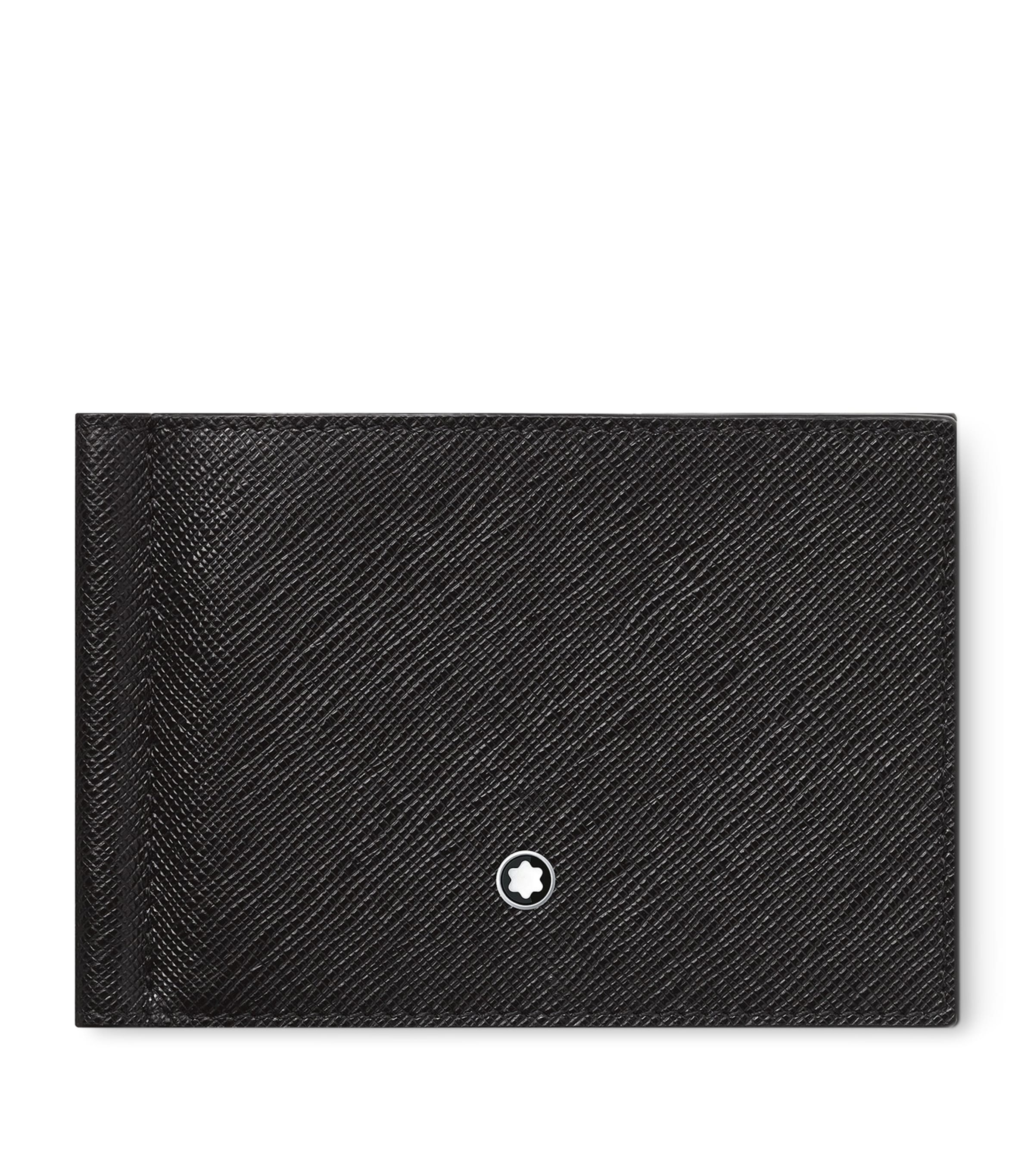 Montblanc Leather Bifold Wallet Black Image 1