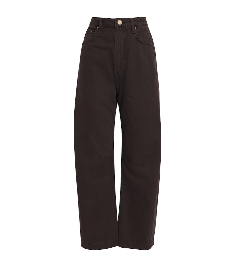 Charlie High-Rise Barrel Jeans ESPRESSO Image 1