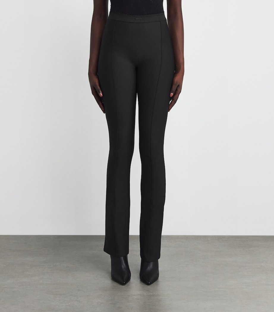 High-Waisted Flared Leggings ONYX Image 3