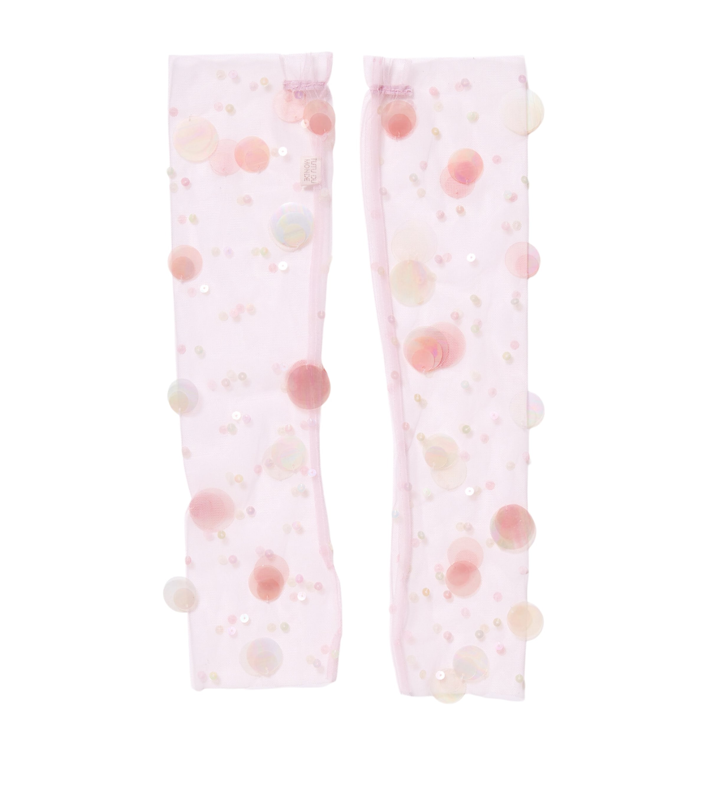 Tutu Du Monde Embellished Sunset Bliss Gloves Candy Floss Image 1