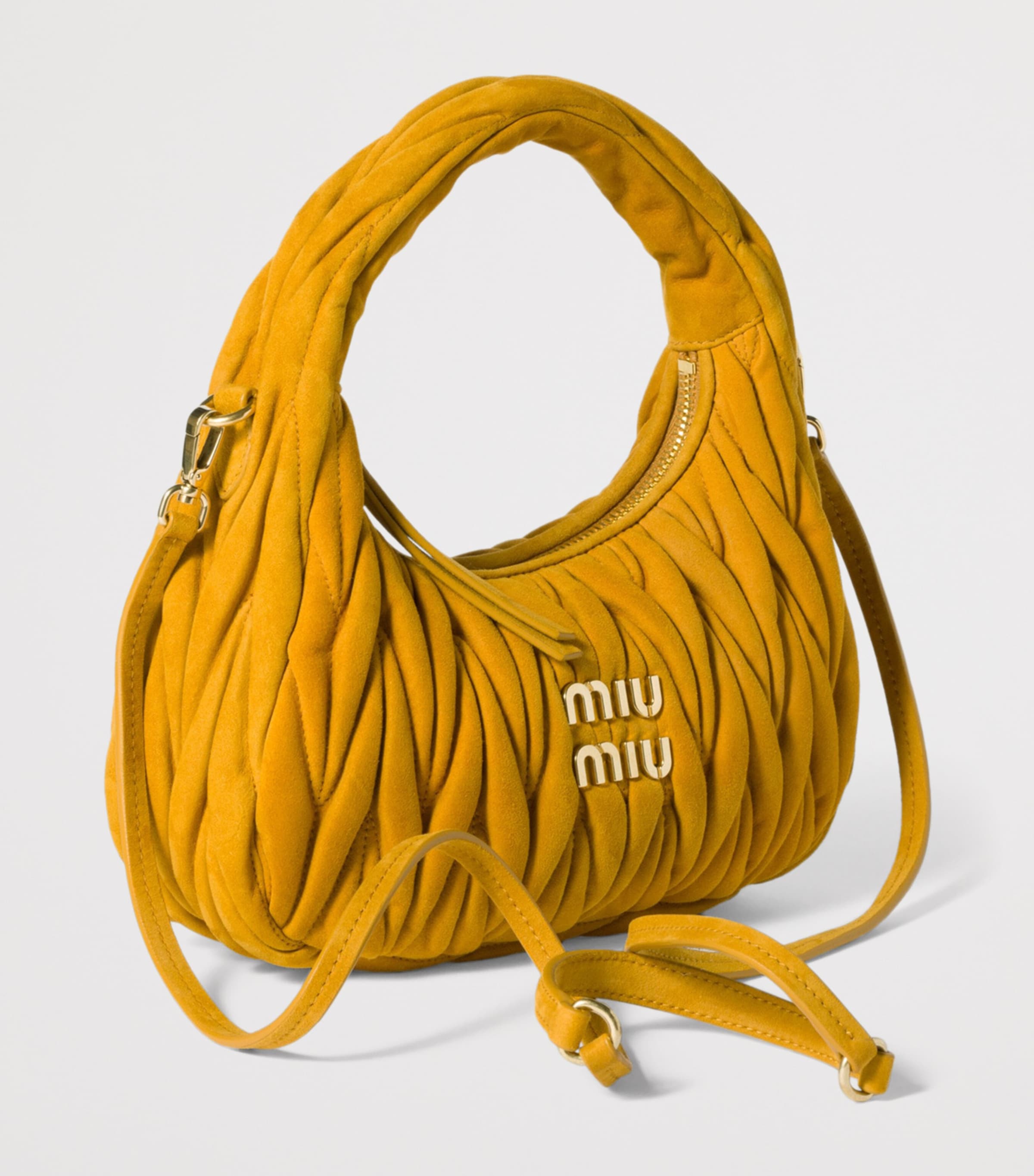 Small Matelassé Leather Wander Top-Handle Bag F0R55 Image 3