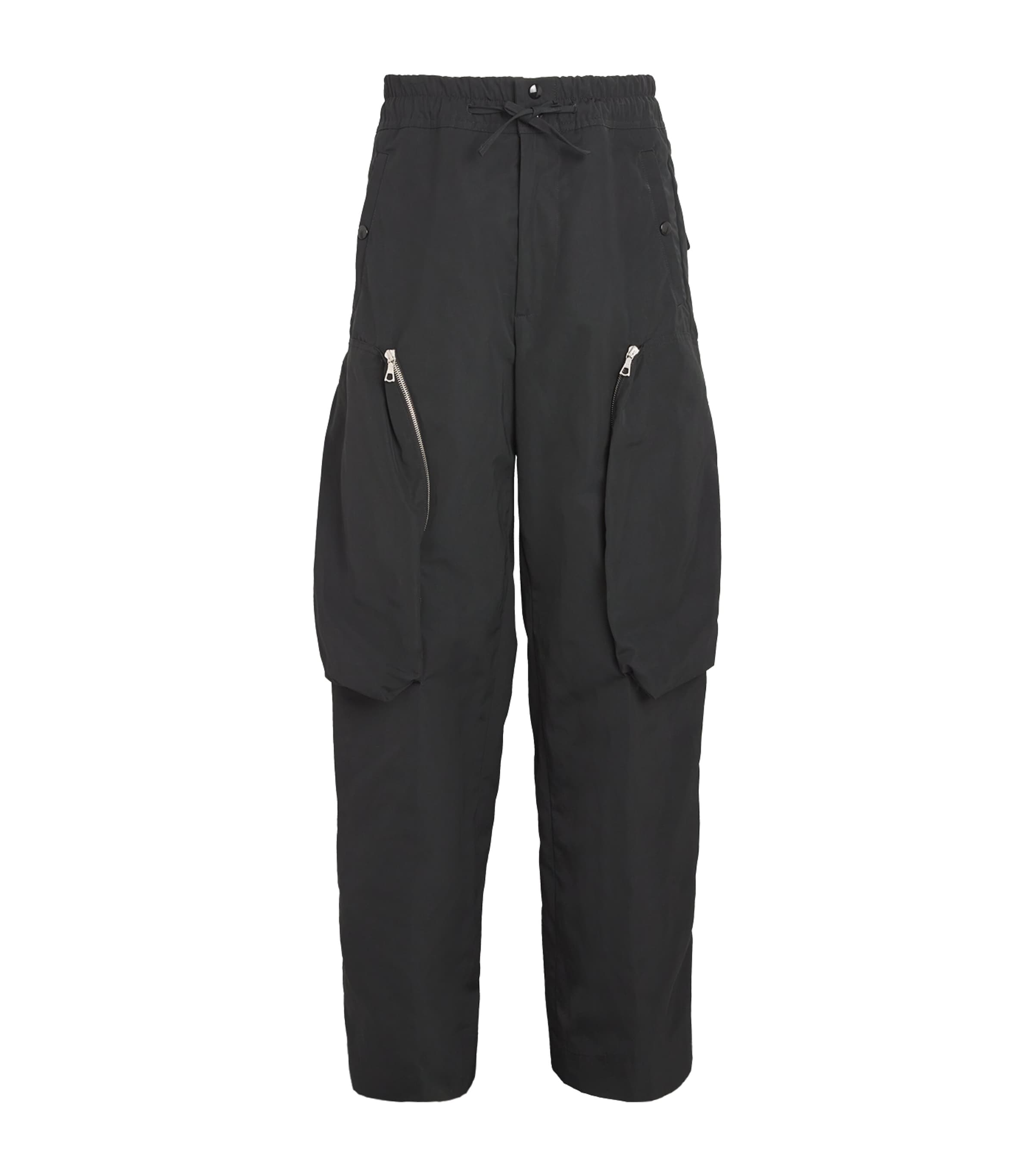 Dries Van Noten Prima Bis Cargo Trousers In Black