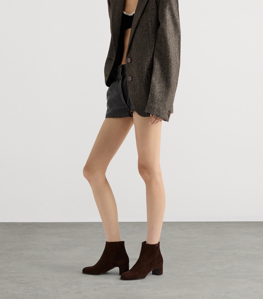 Leather Ankle Boots 55 F0003 Image 2