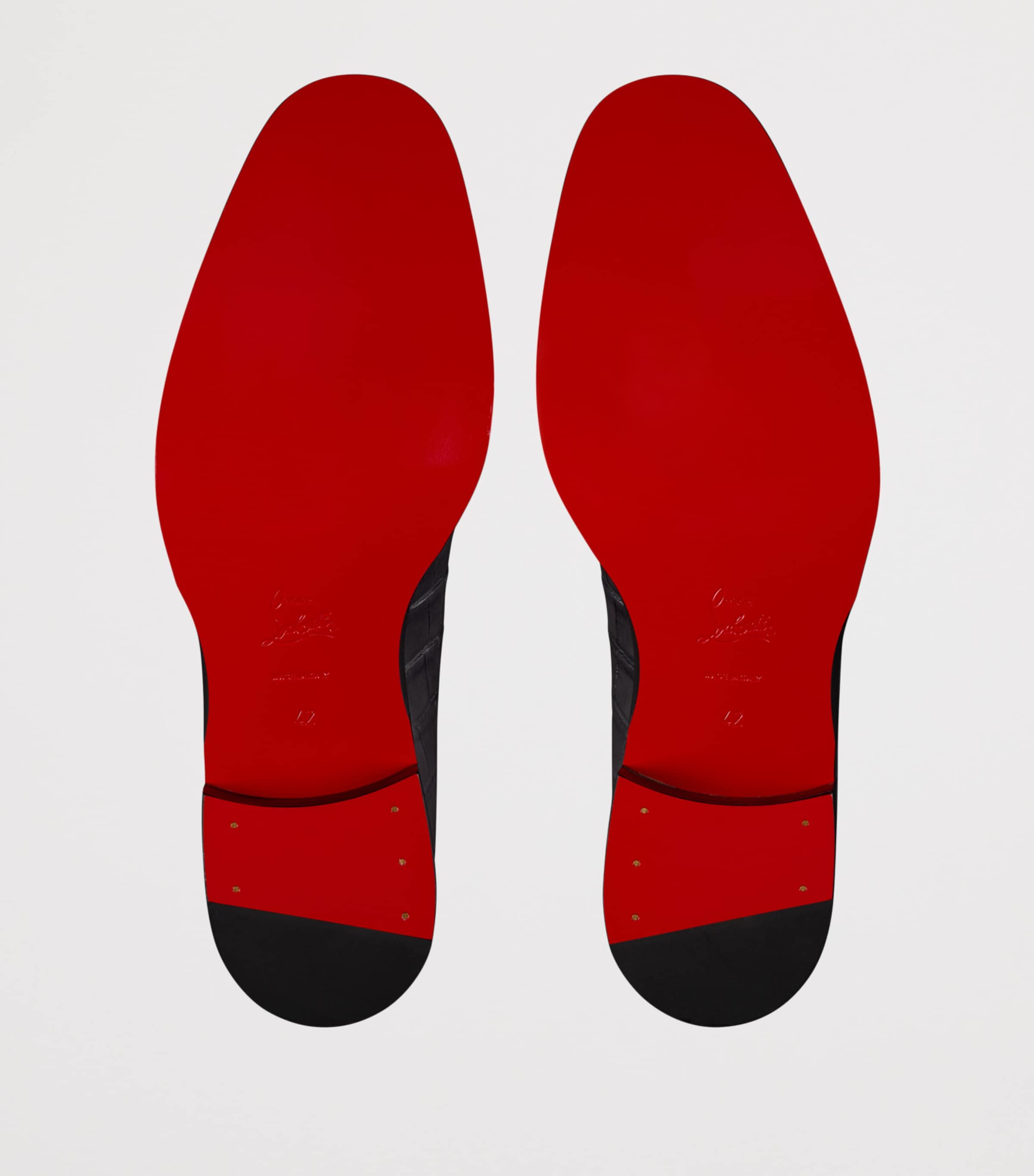 Christian Louboutin Chambelimonk Leather Monk Shoes Image 5