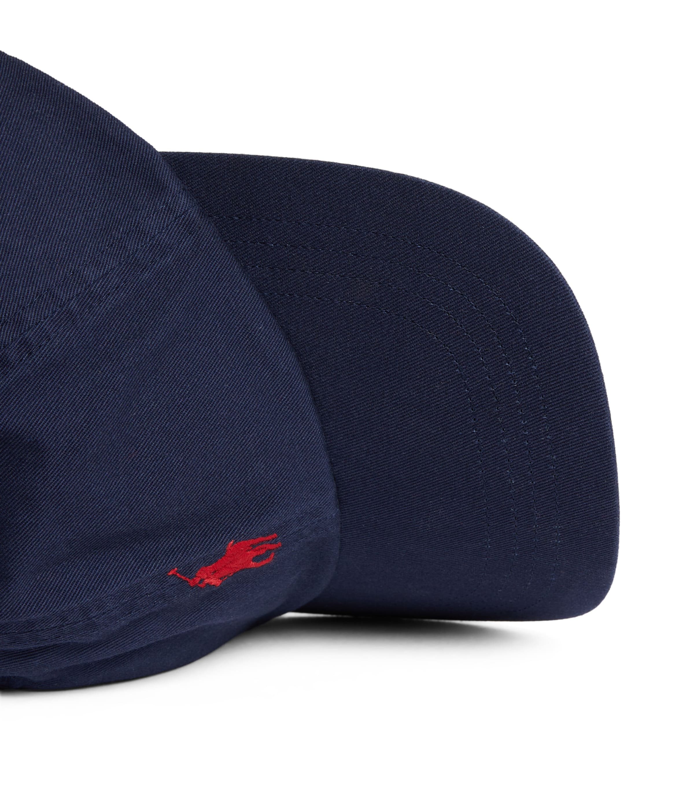 Cotton Polo Pony Baseball Cap MULTI Image 4