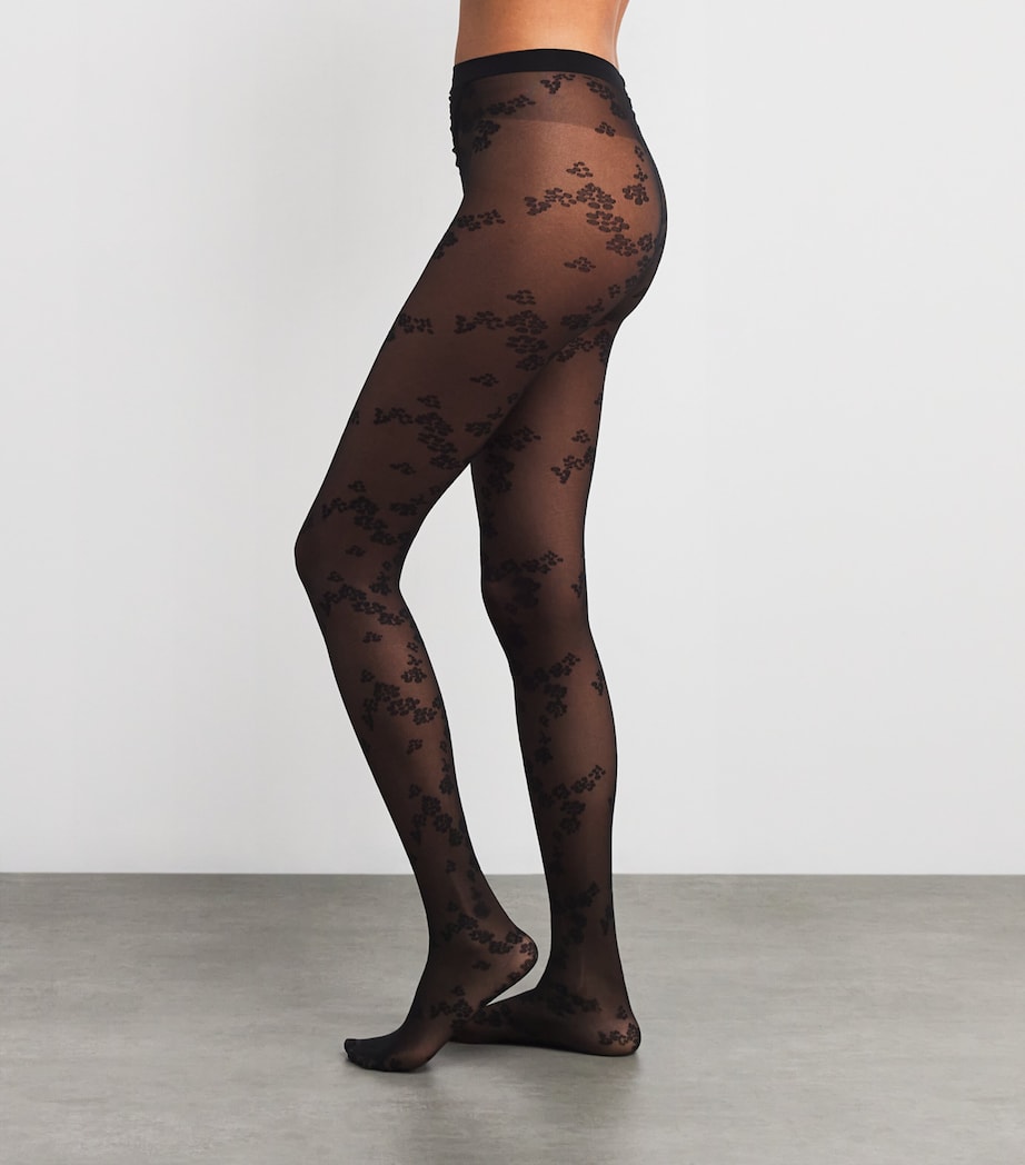 Flora Floret 20 Tights 7005 BLACK Image 3
