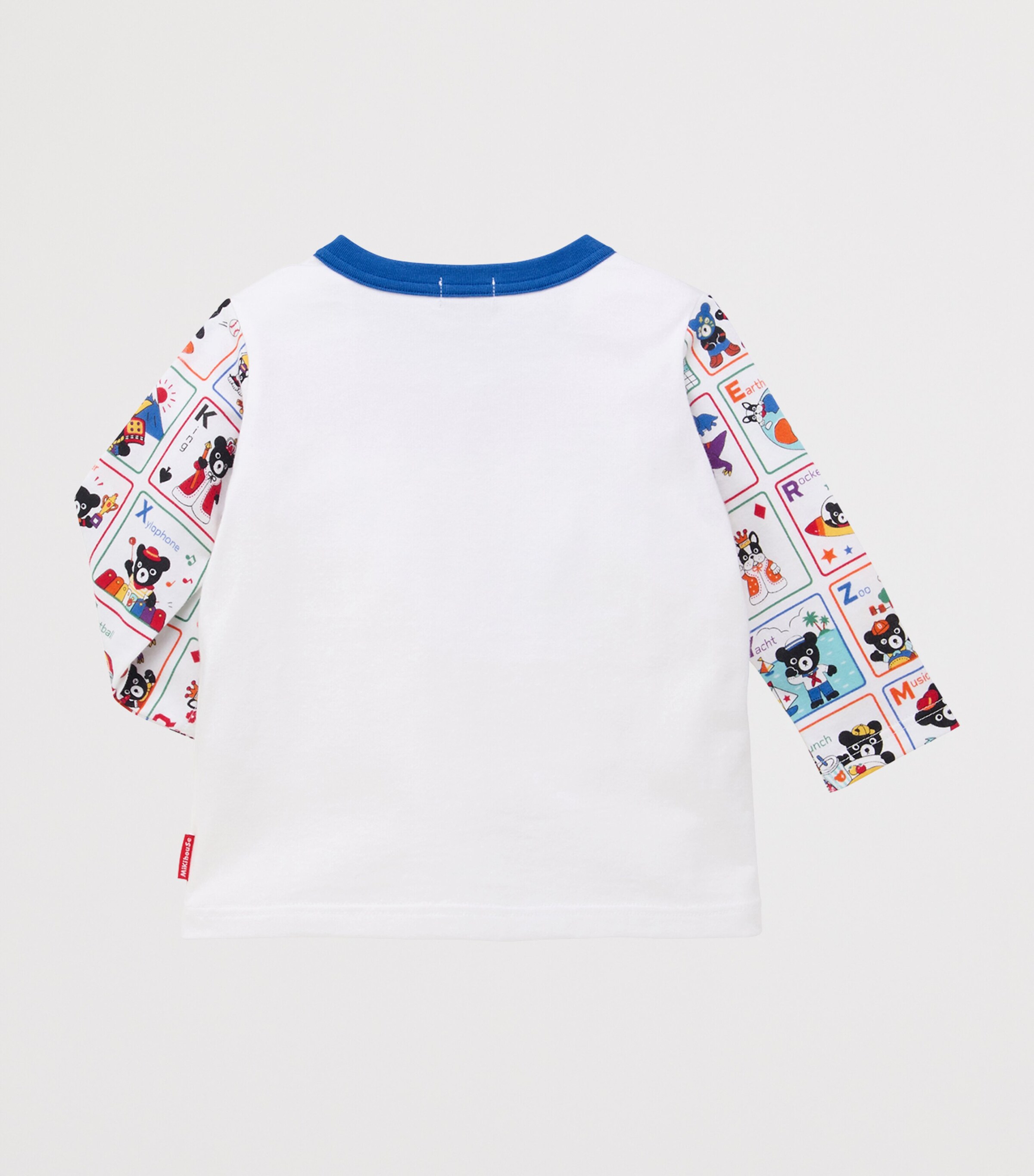 Miki House Cotton Alphabet Series Long-Sleeve T-Shirt (2-7 Years) Image 2
