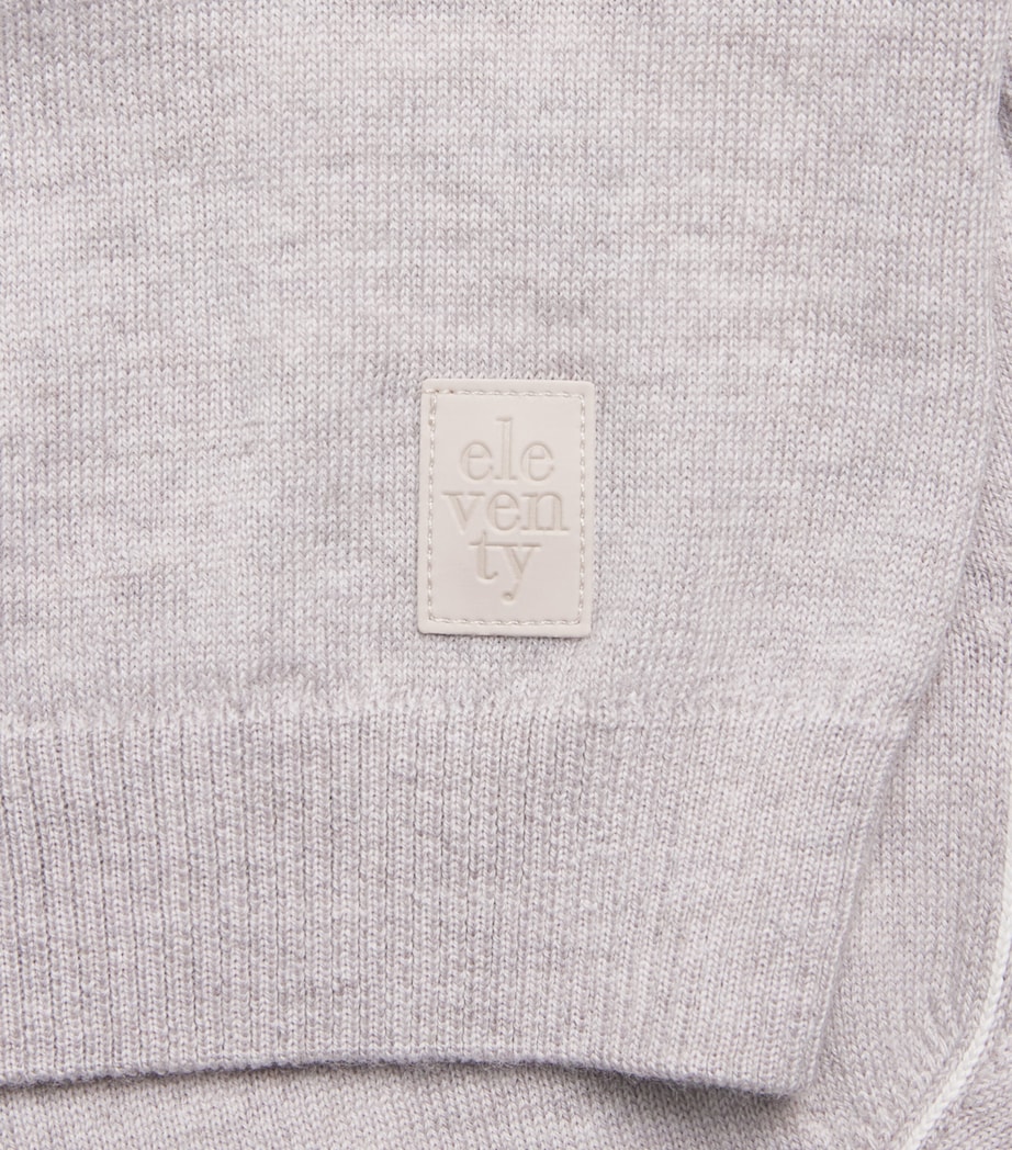 Eleventy Kids Virgin Wool Rollneck Sweater (2-16 Years) Bei Ch.mel/avo Image 3
