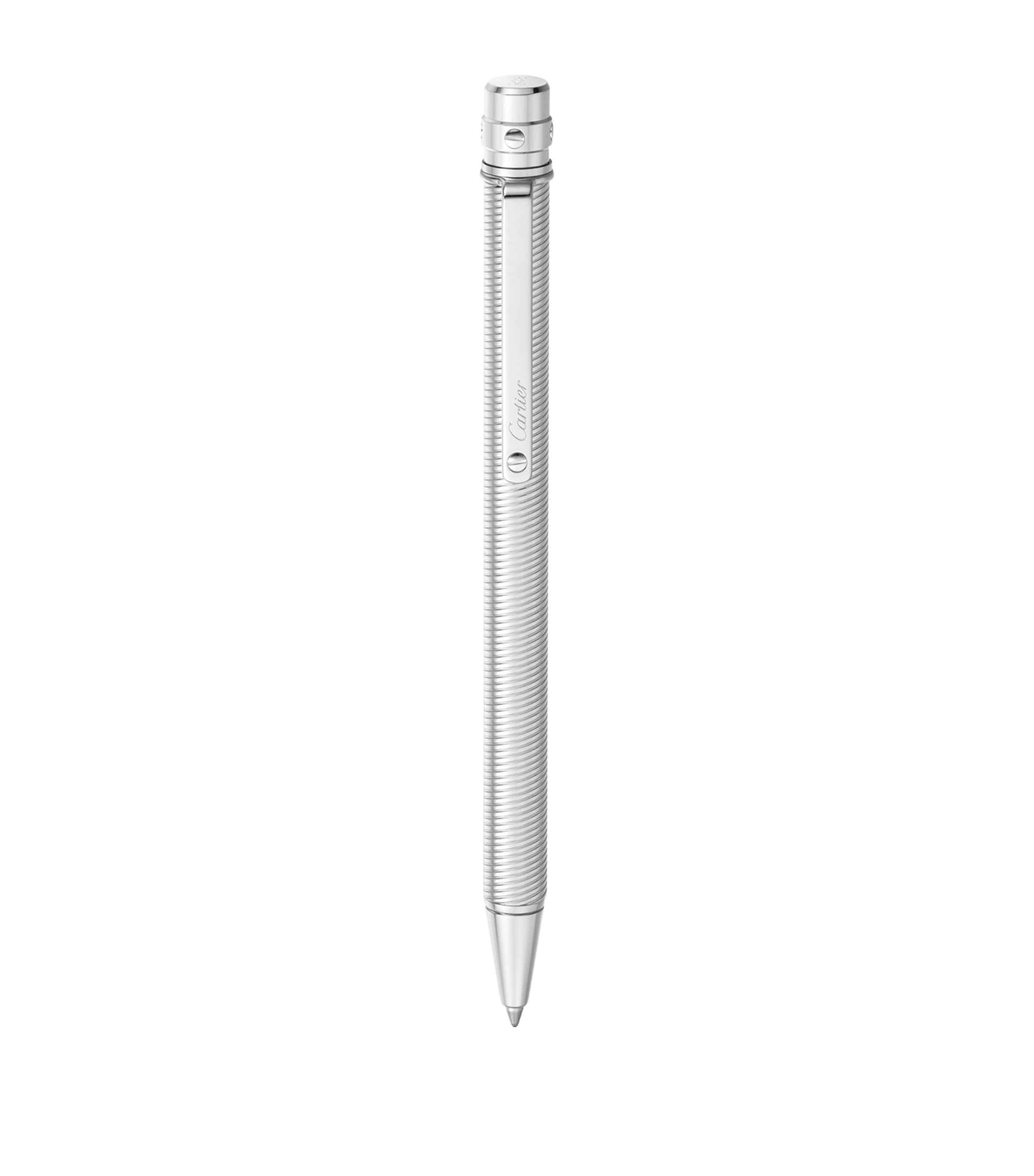 Santos de Cartier Ballpoint Pen SILVER Image 1