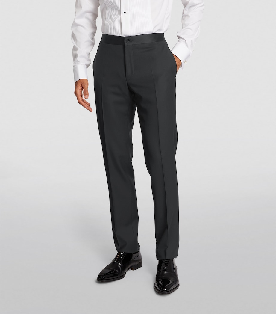 Wool Suit 10 BLACK Image 6