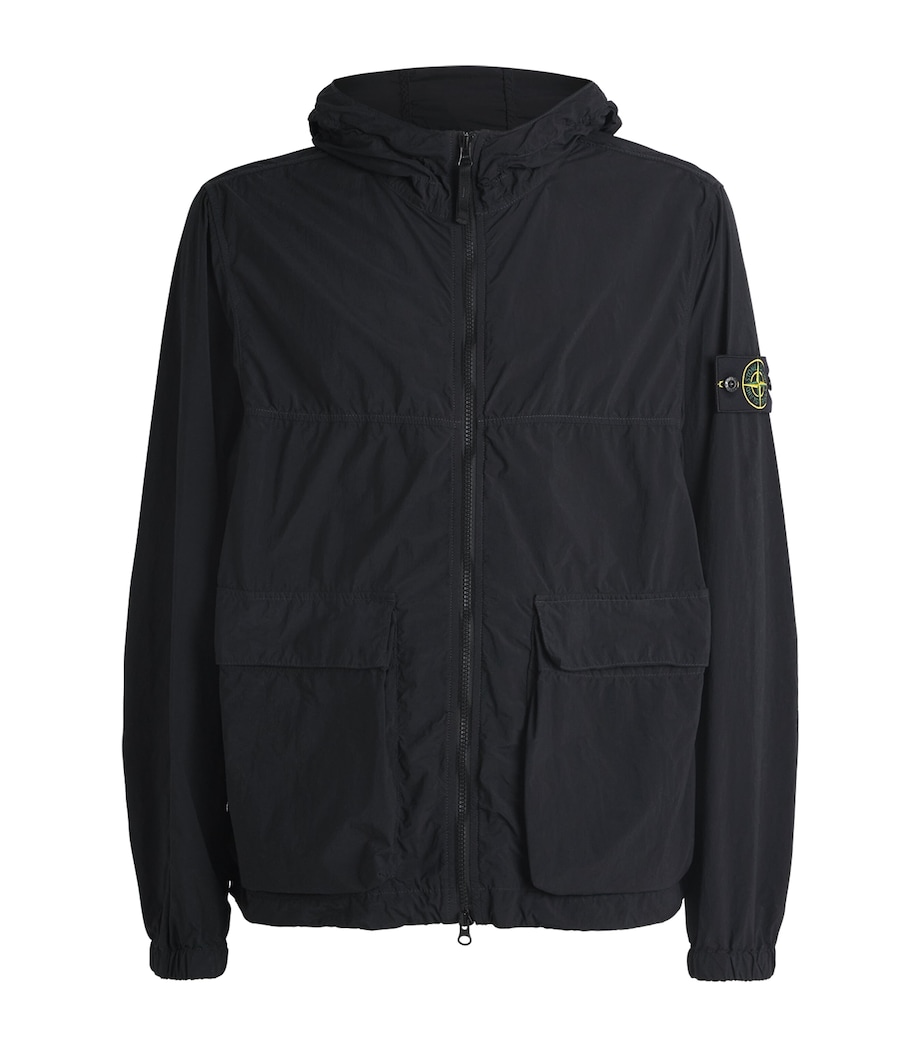 Stone Island Mens Short Hooded Parka Image 1