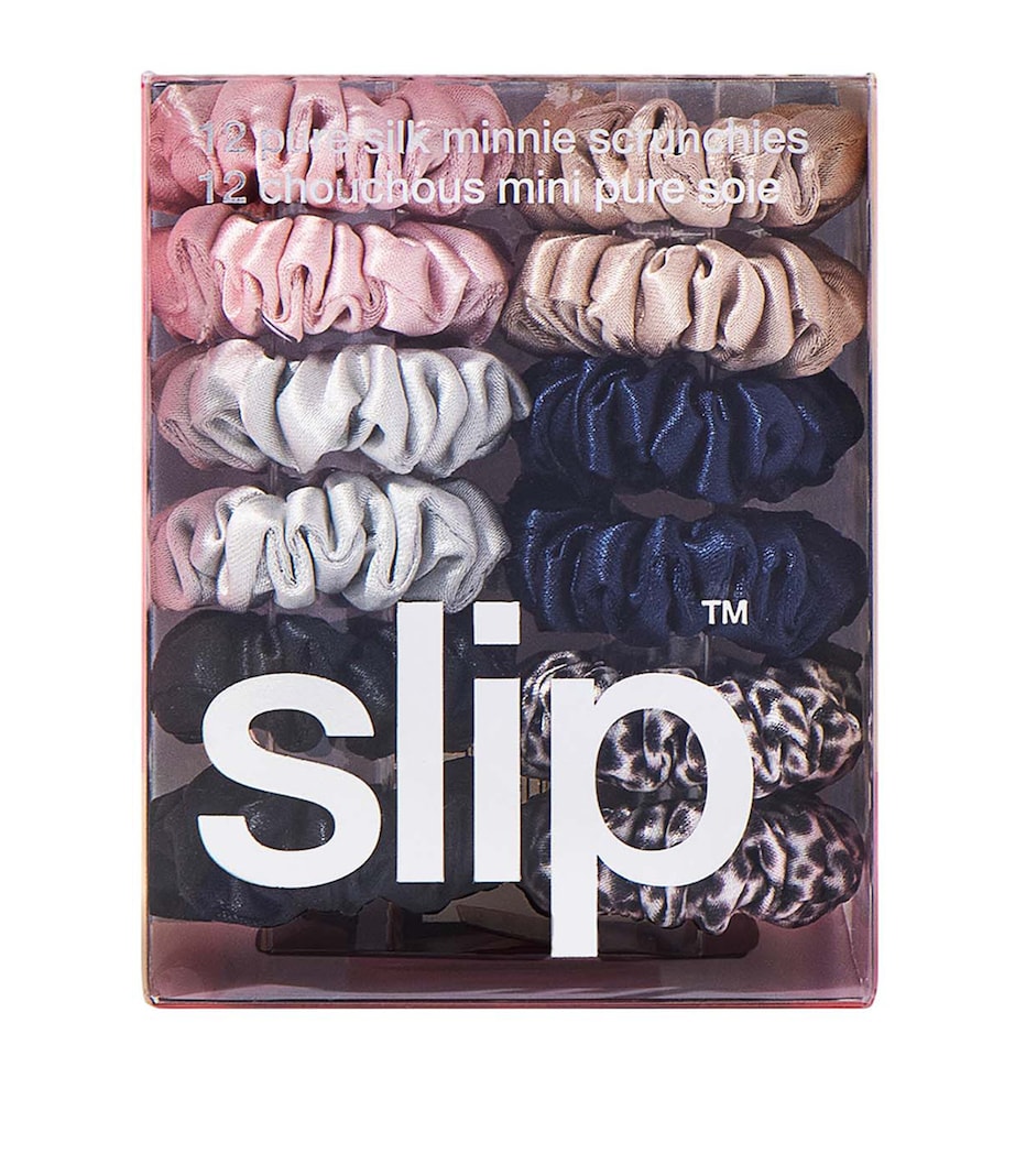 Pure Silk Minnie Scrunchies (Set of 12) CLASSIC Image 2