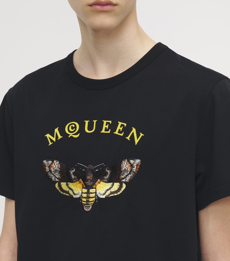 Cotton Embroidered Logo T-Shirt 0510 Image 6