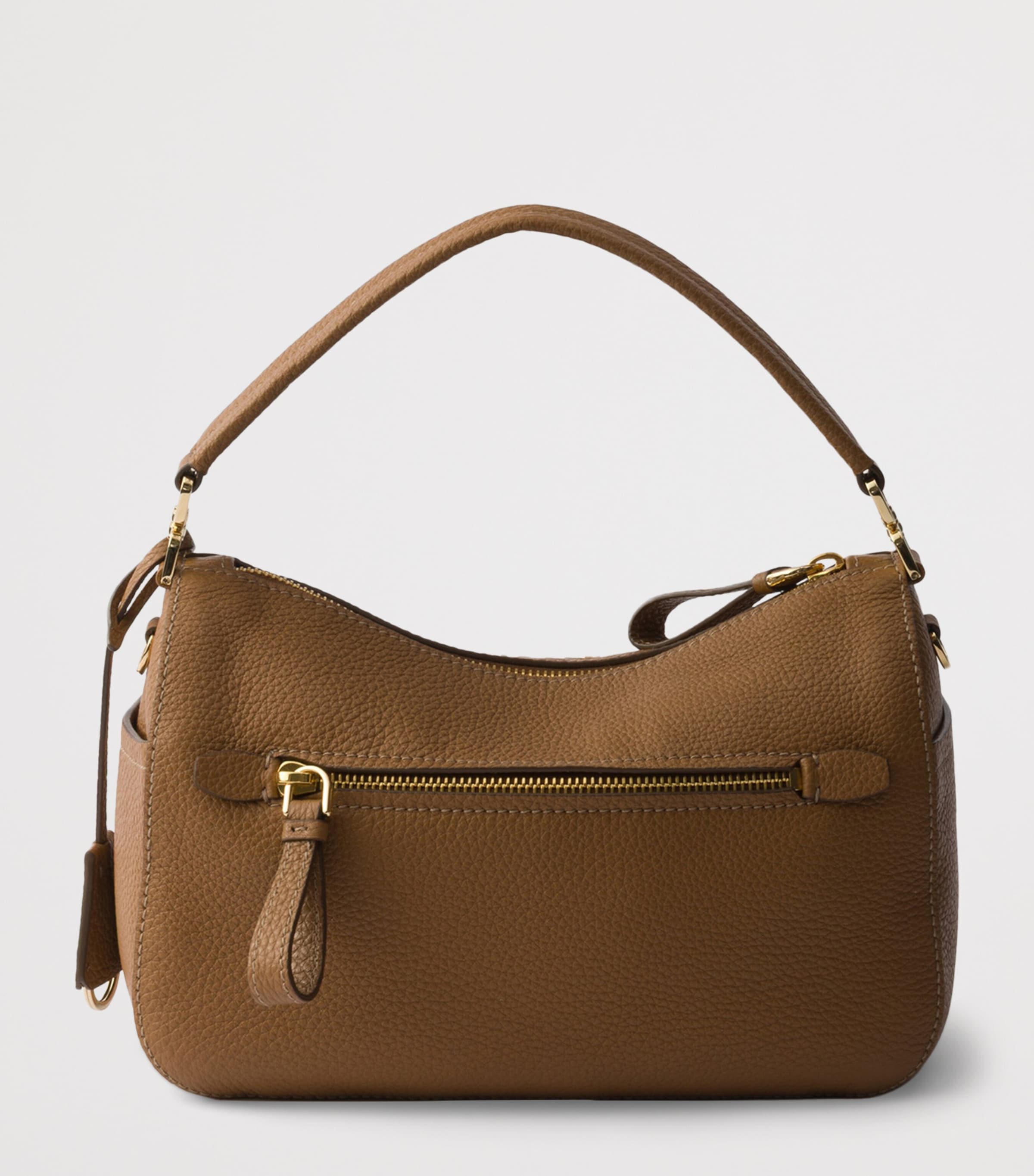 Prada Womens Small Leather Top-Handle Bag Image 3