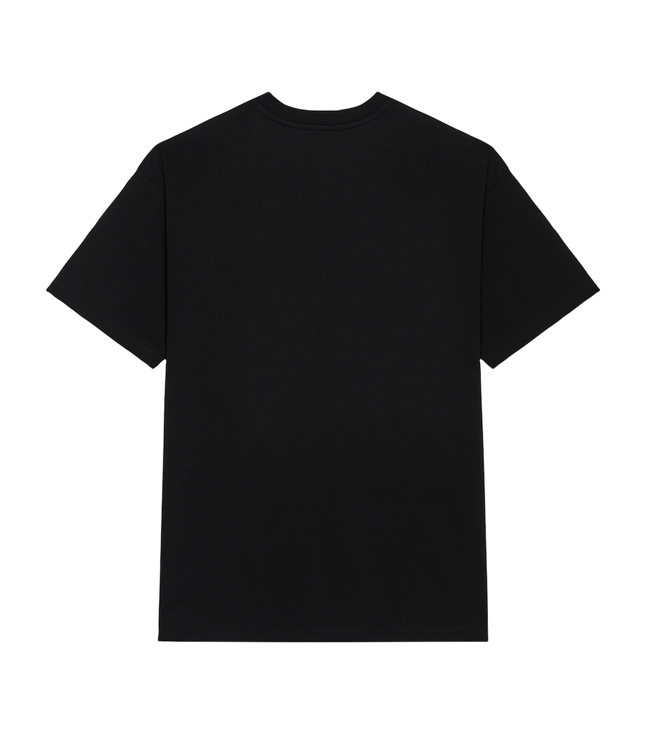 Givenchy Mens Cotton Logo T-Shirt Image 3