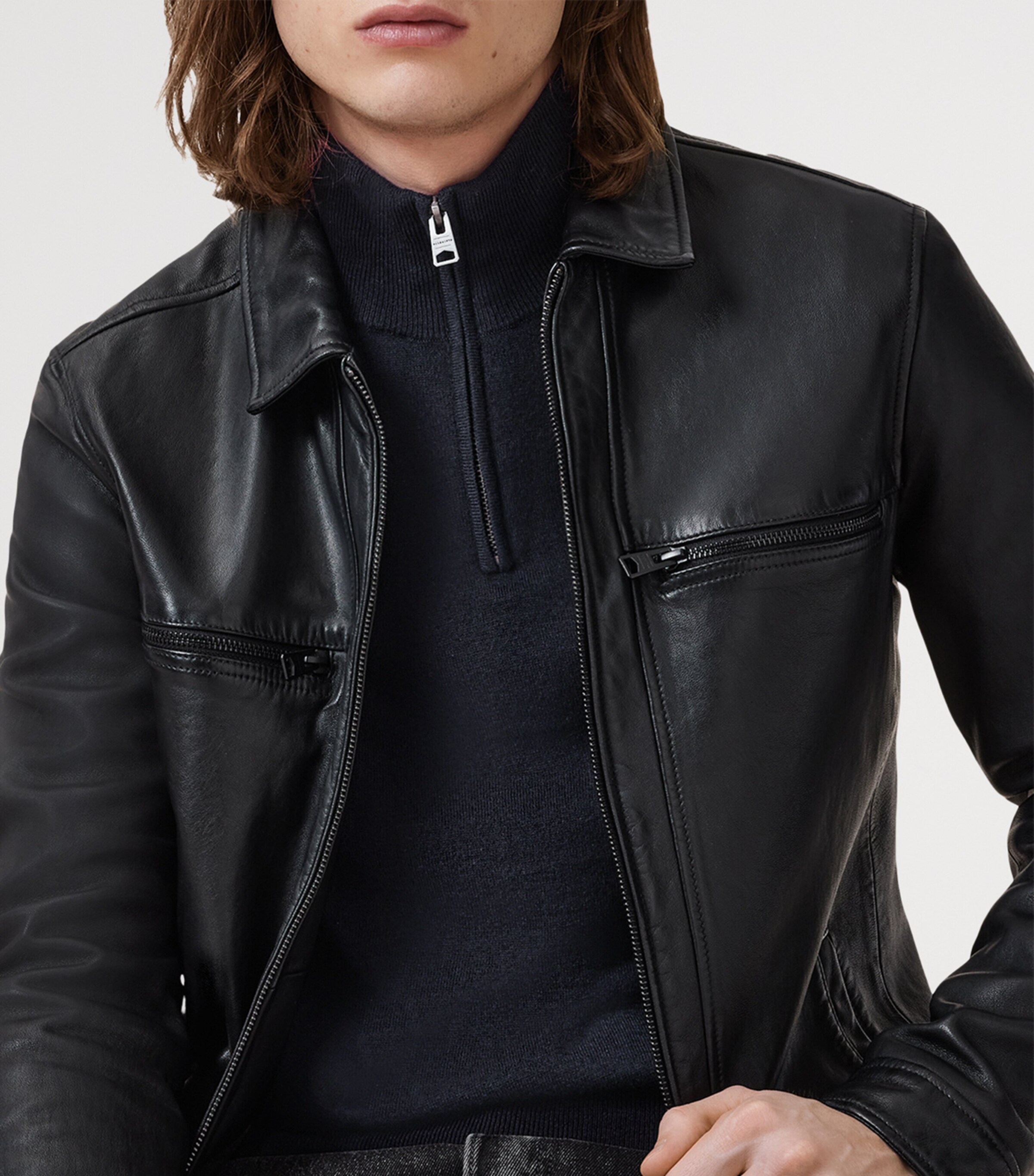 Wool-Blend Kilburn Sweater NAVY BLUE Image 7