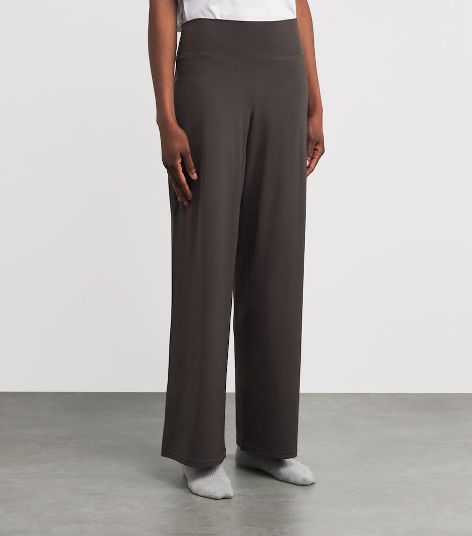 Wide-Leg Yoga Trousers COFFEE BEAN Image 3