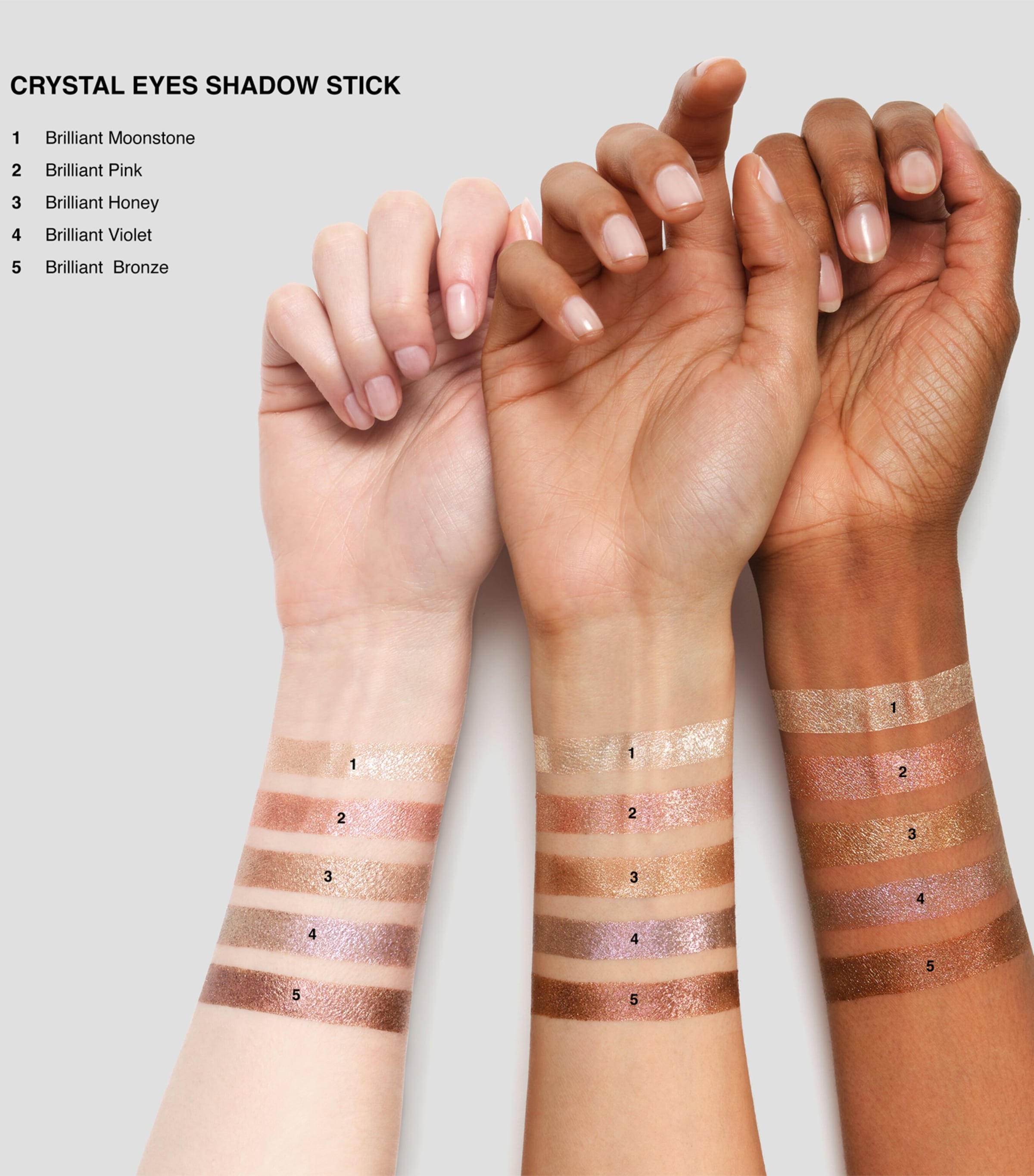 Bobbi Brown Crystal Eyes Shadow Stick Brilliant Violet Image 4