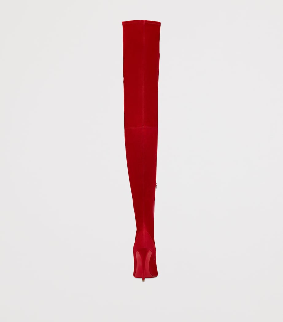 Miss Z Botta Alta Suede Over-The-Knee Boots 100 R659 Image 4