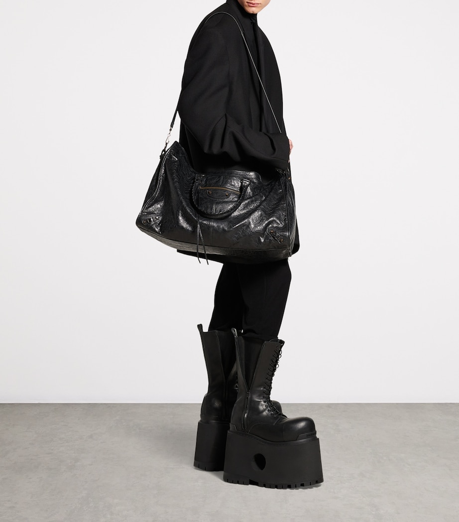 Leather Le City Travel Top-Handle Bag 1000 Image 5