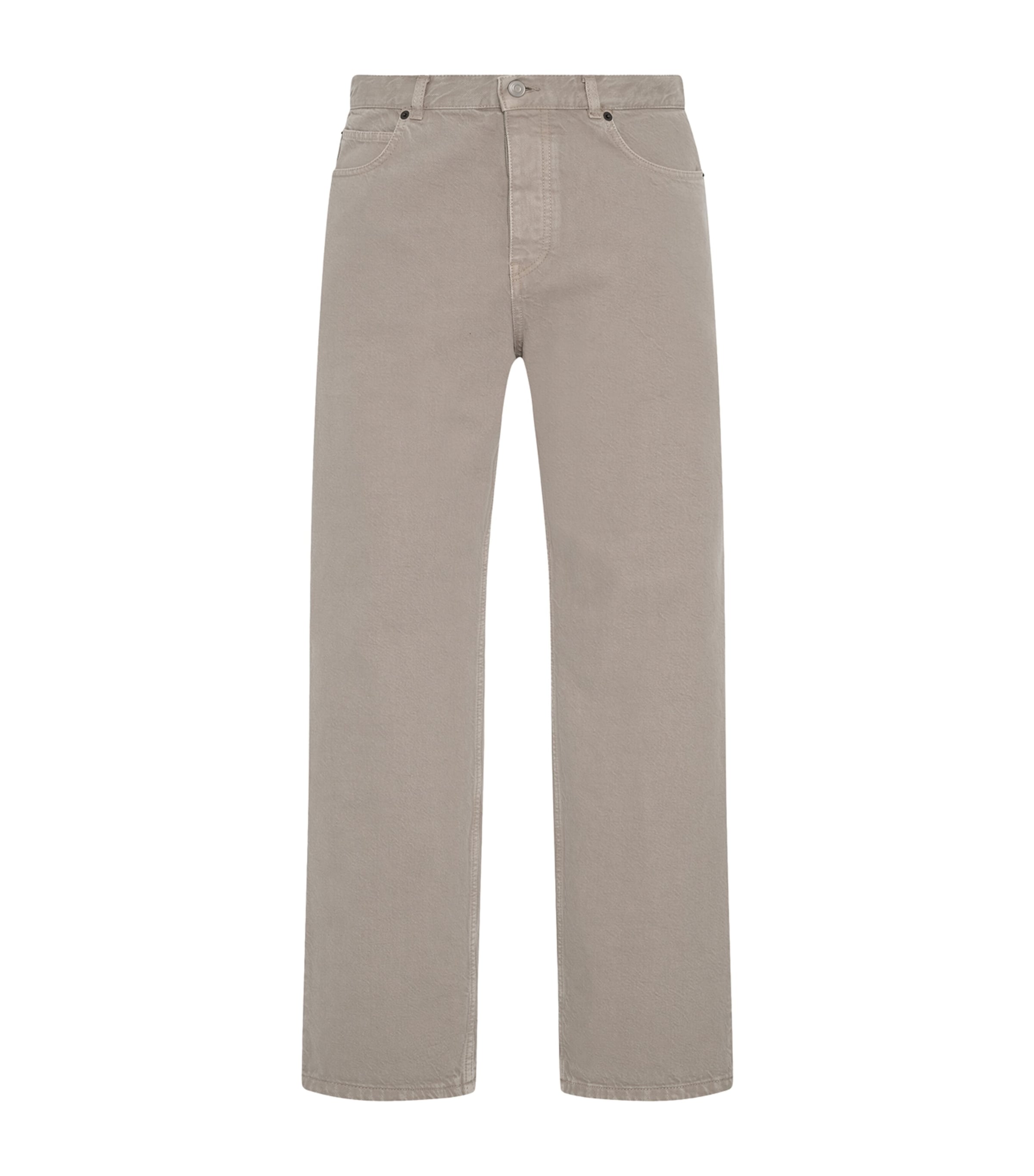 The Row Mens Siouxie Straight Jeans Smoke Grey Image 1