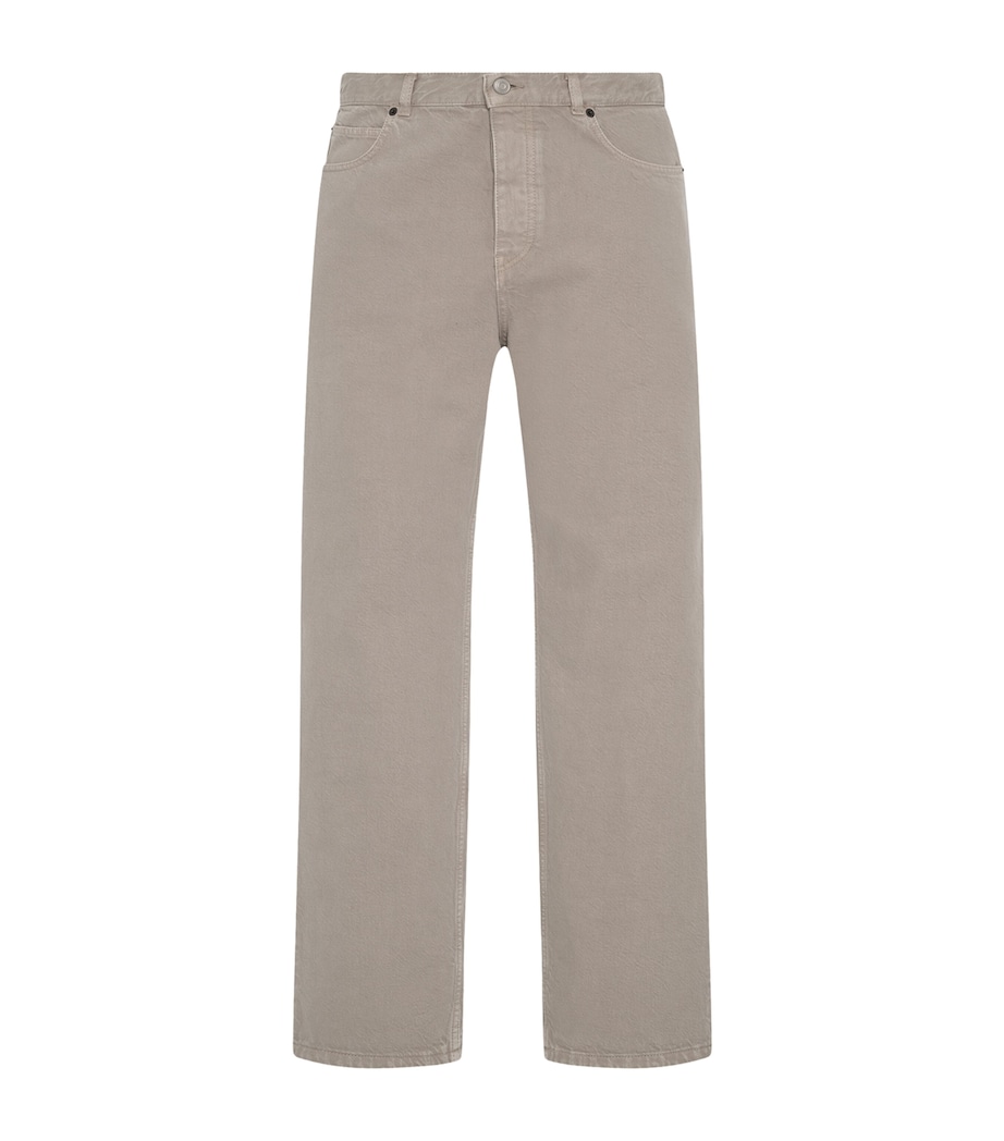 The Row Mens Siouxie Straight Jeans Smoke Grey Image 1