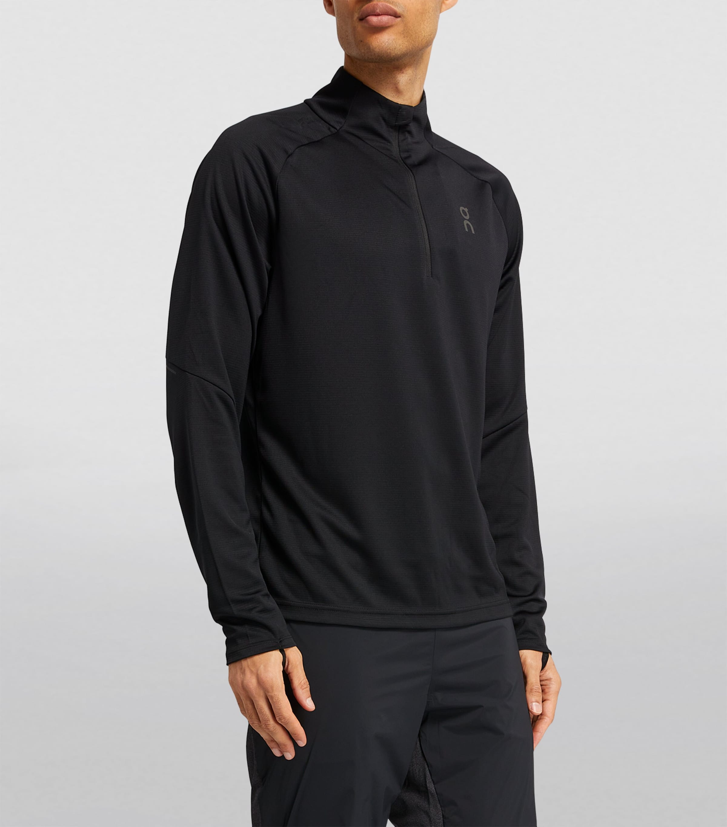 Long-Sleeve Climate Top BLACK Image 3