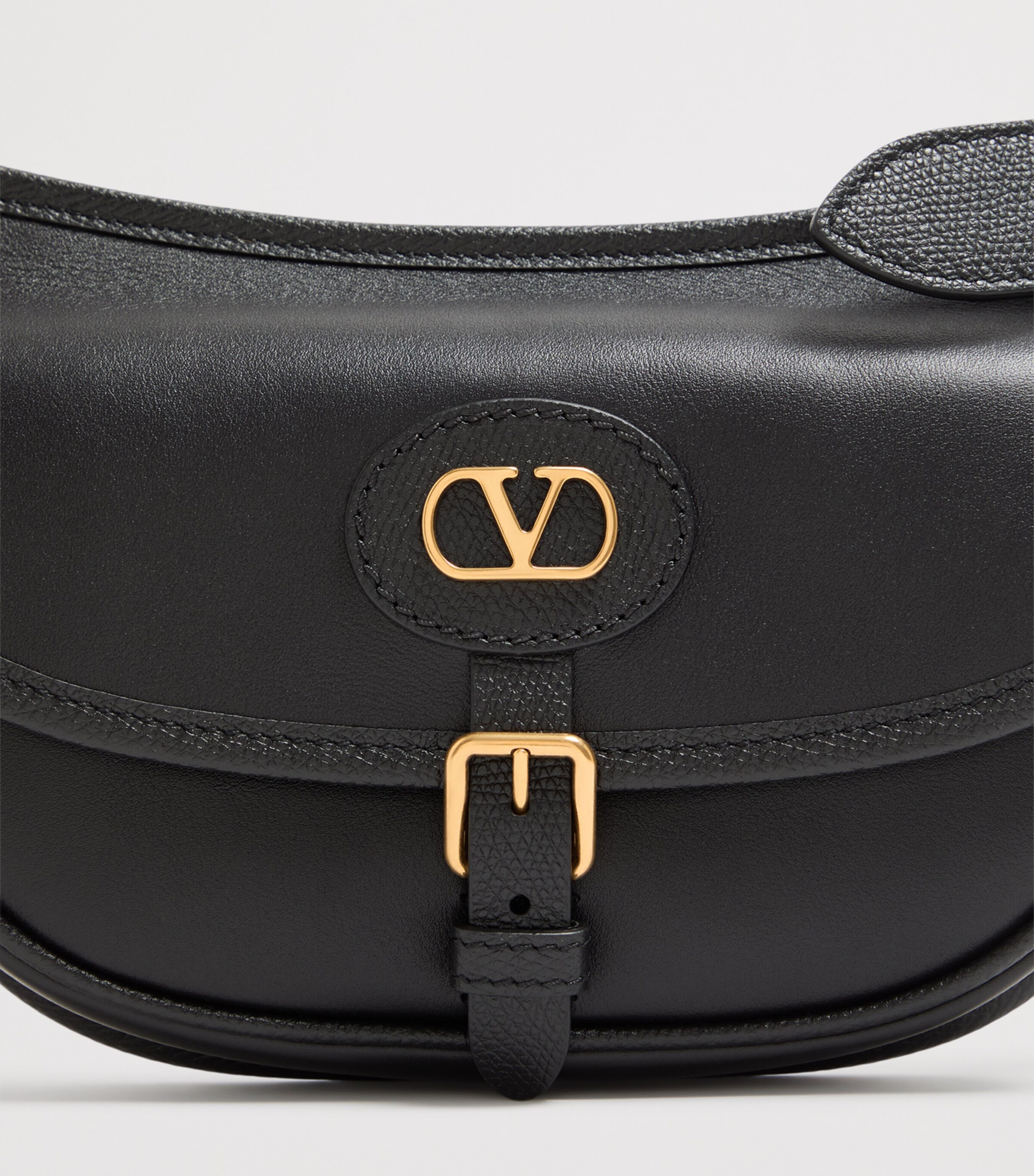 Small Leather VLogo Belt Bag 0NO Image 6