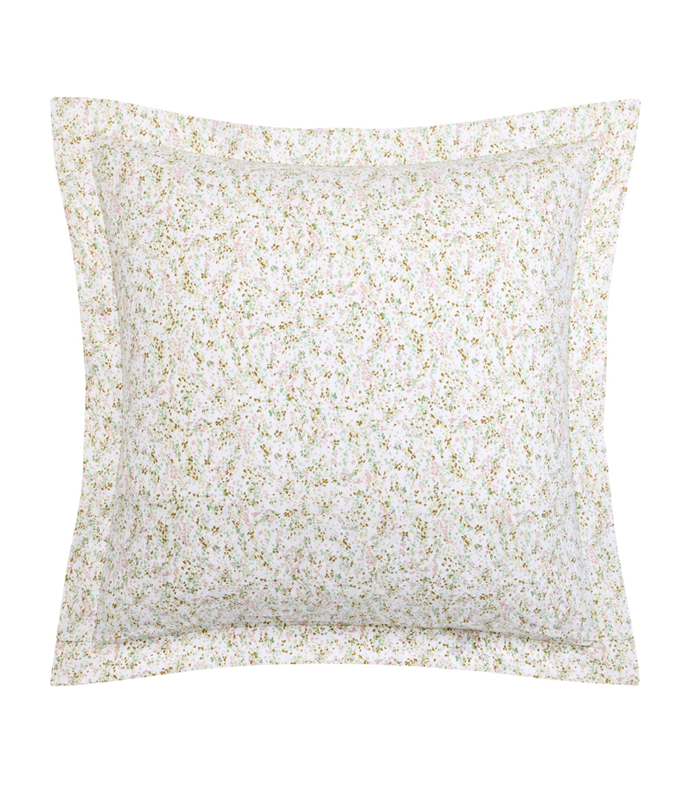 Yves Delorme Floral Gaura Square Oxford Pillowcase (65cm x 65cm) Multicoloured Image 2