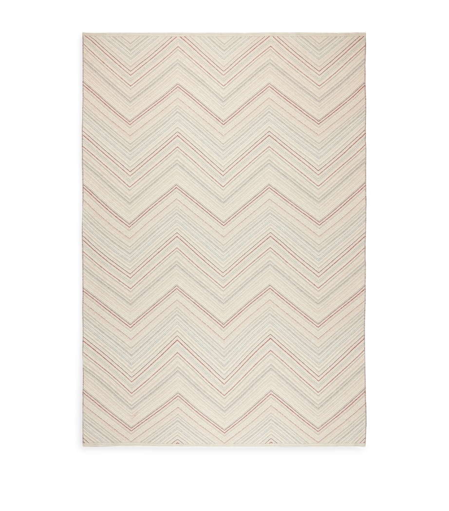 Wool-Cashmere Catullo Throw (130cm x 190cm) 148-BEIGE MULTI Image 1