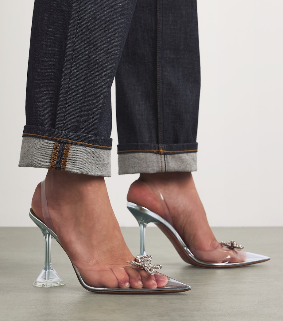 Amina Muaddi Rosie Glass Slingback Pumps 95 Other Image 2