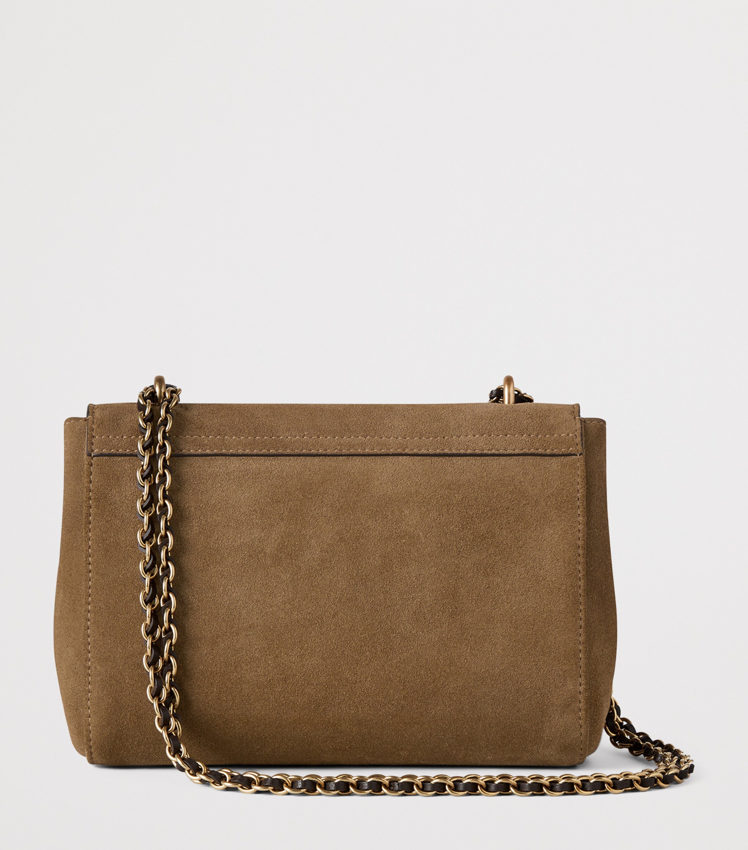 Mulberry Suede Lily Shoulder Bag Salcombe Sand Image 3