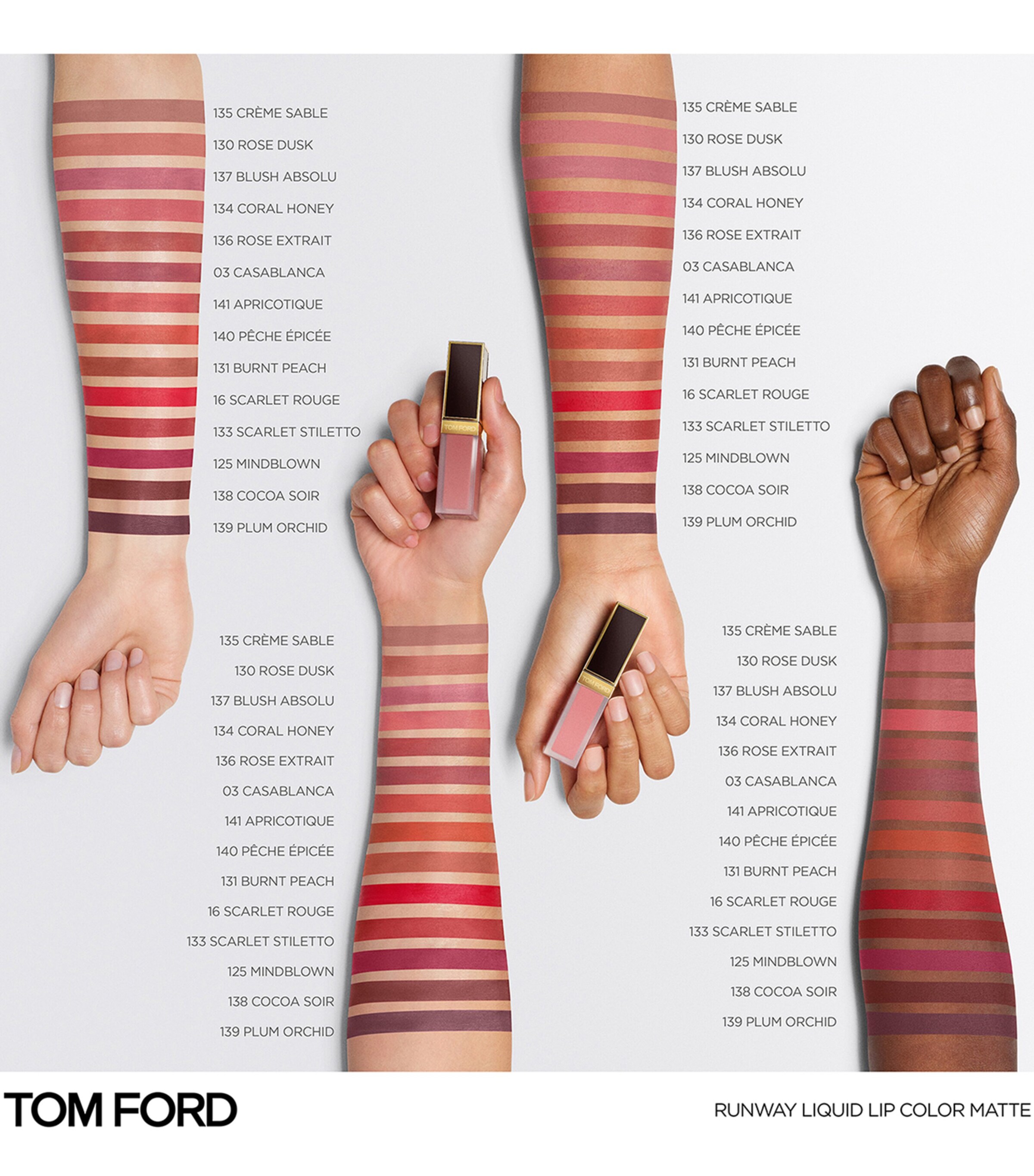 TOM FORD Liquid Lip Luxe Matte Scarlet Rouge Image 4