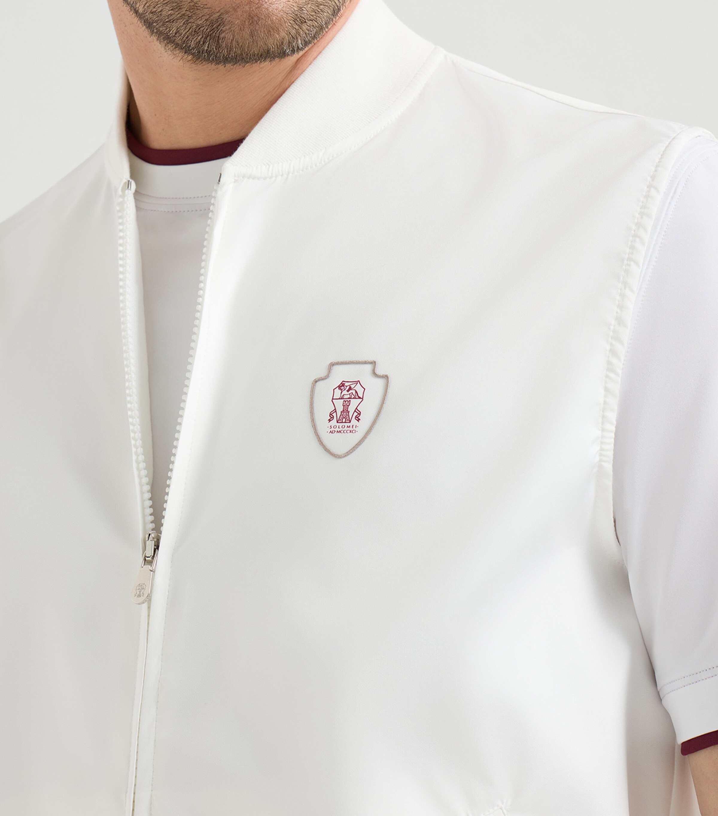 Brunello Cucinelli Mens Water-Resistant Gilet Image 6