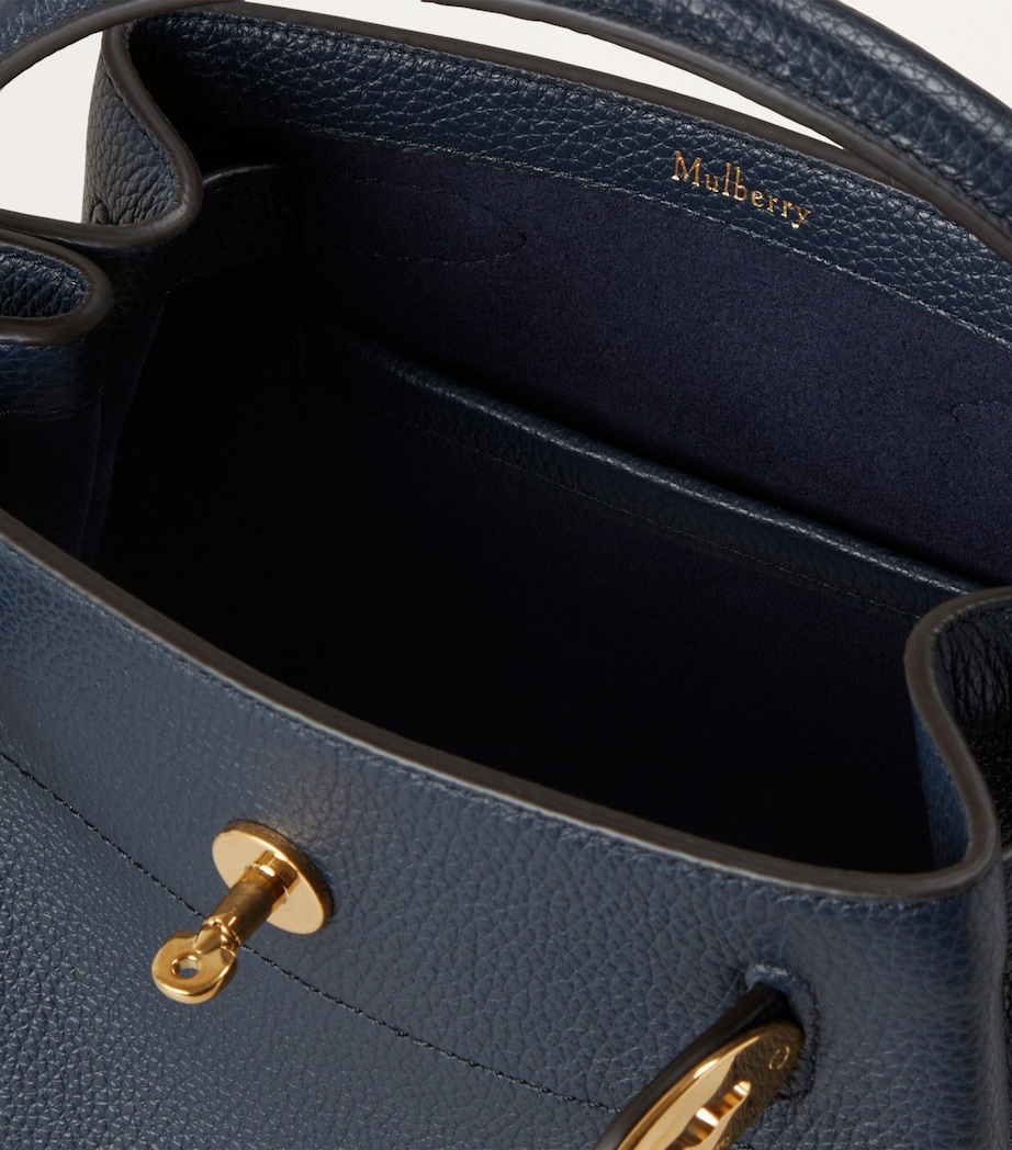Leather Islington Bucket Bag NIGHT SKY Image 5