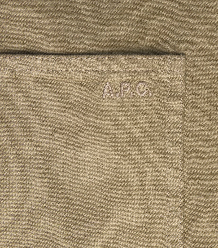 Wool Shacket KAE - VERT GRISE Image 6