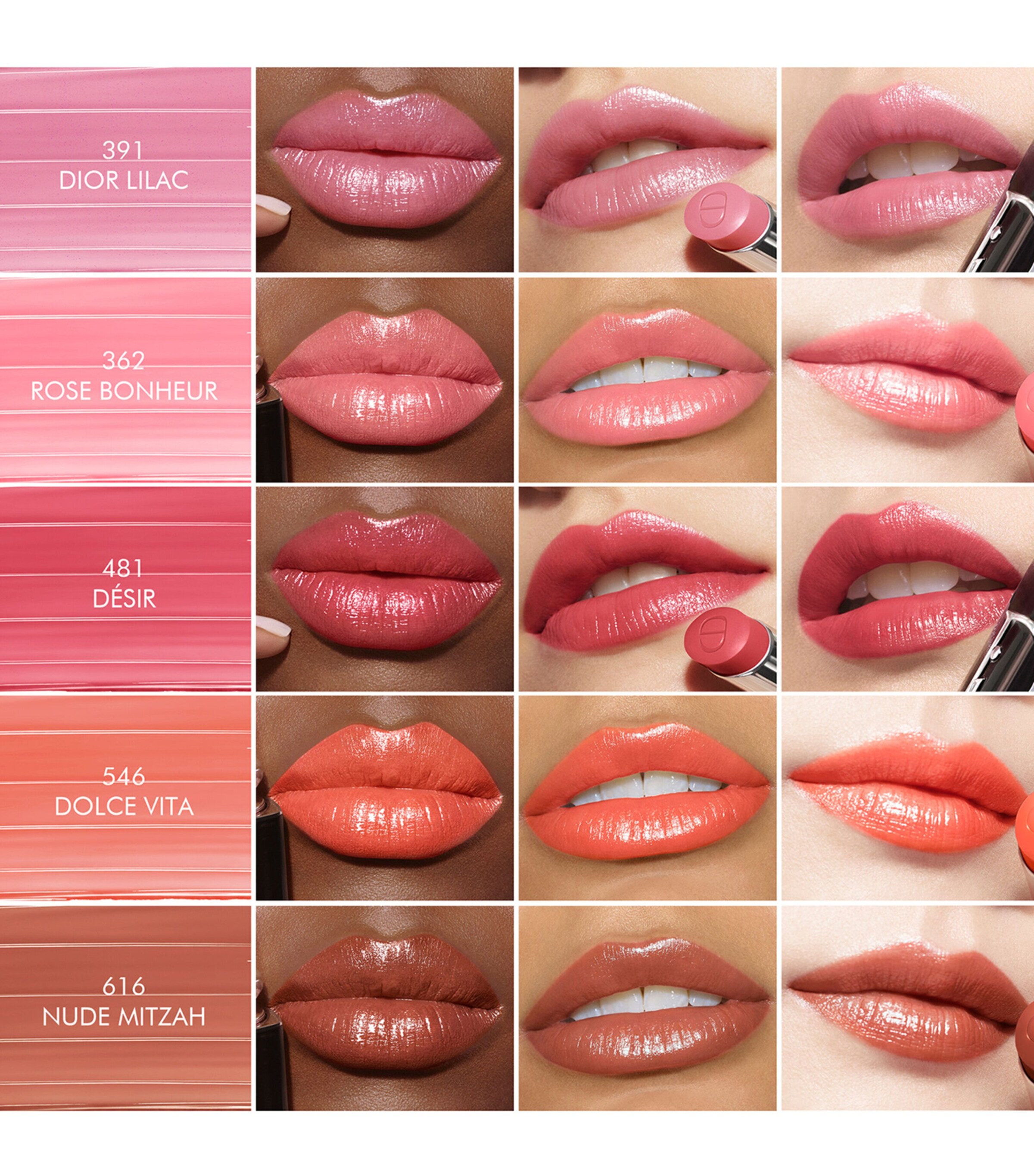 Addict Shine Refill Lipstick 525 CHERIE Image 5